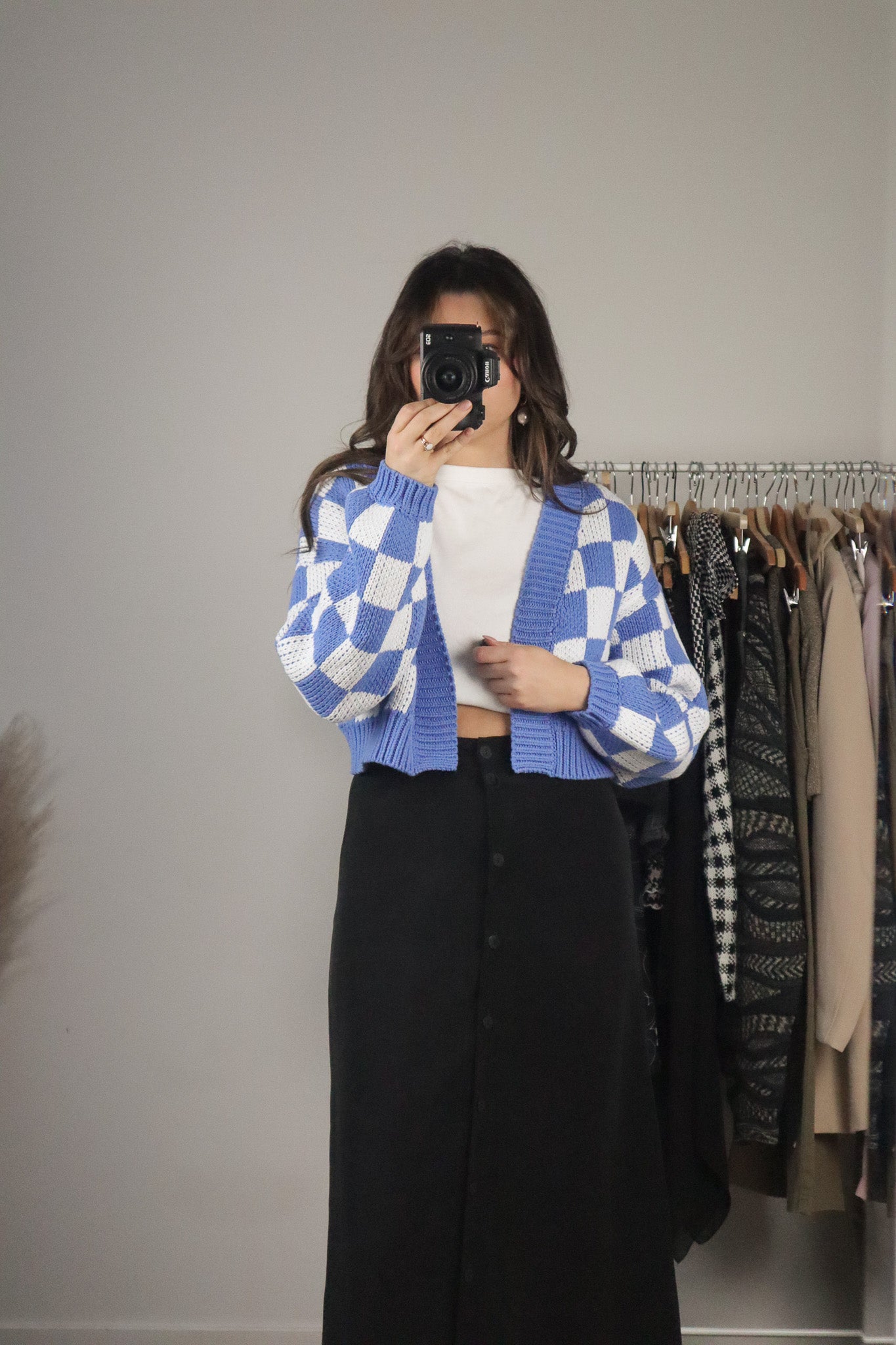 Modern x Checkerboard Cardi (S)