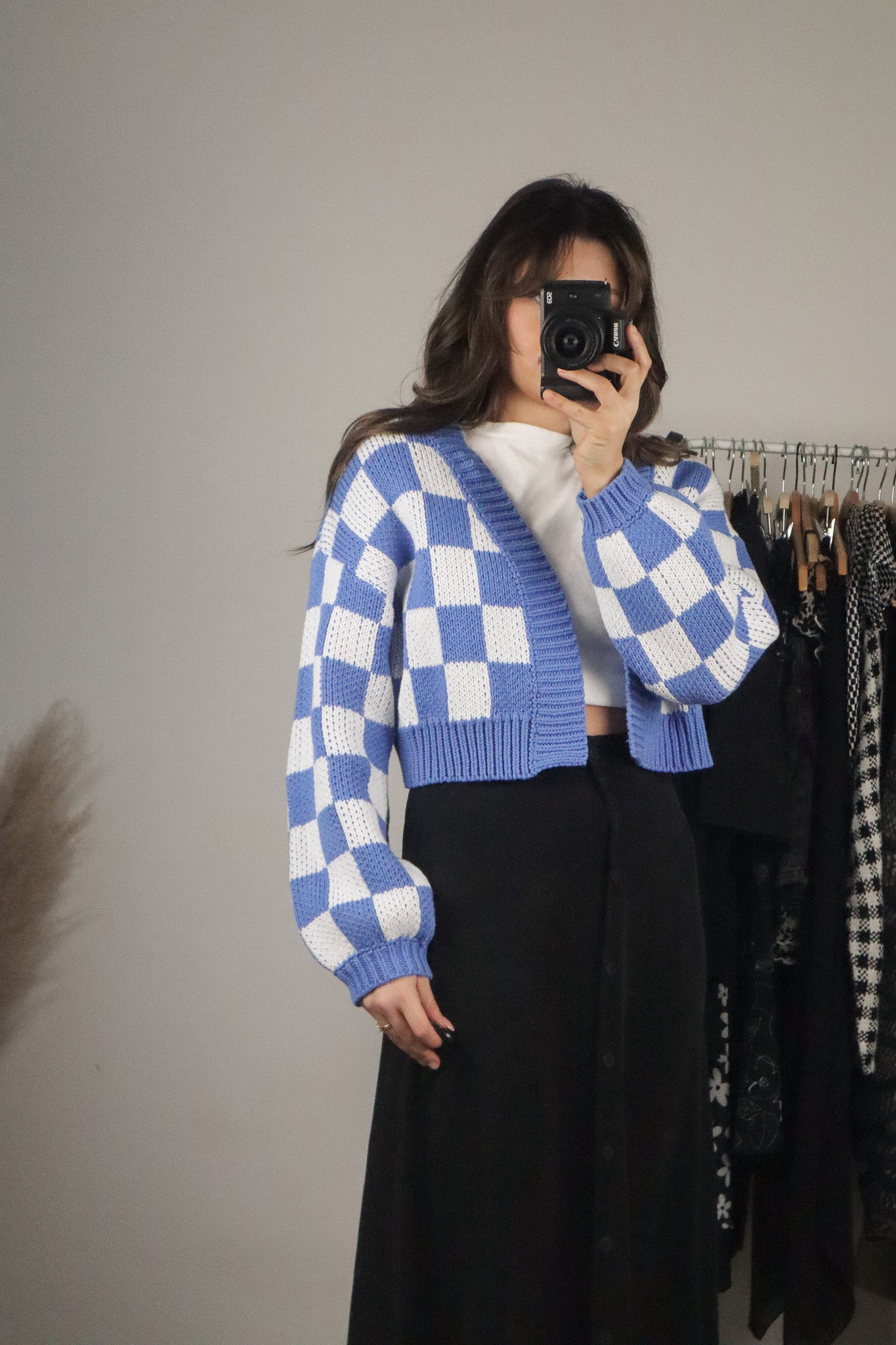 Modern x Checkerboard Cardi (S)