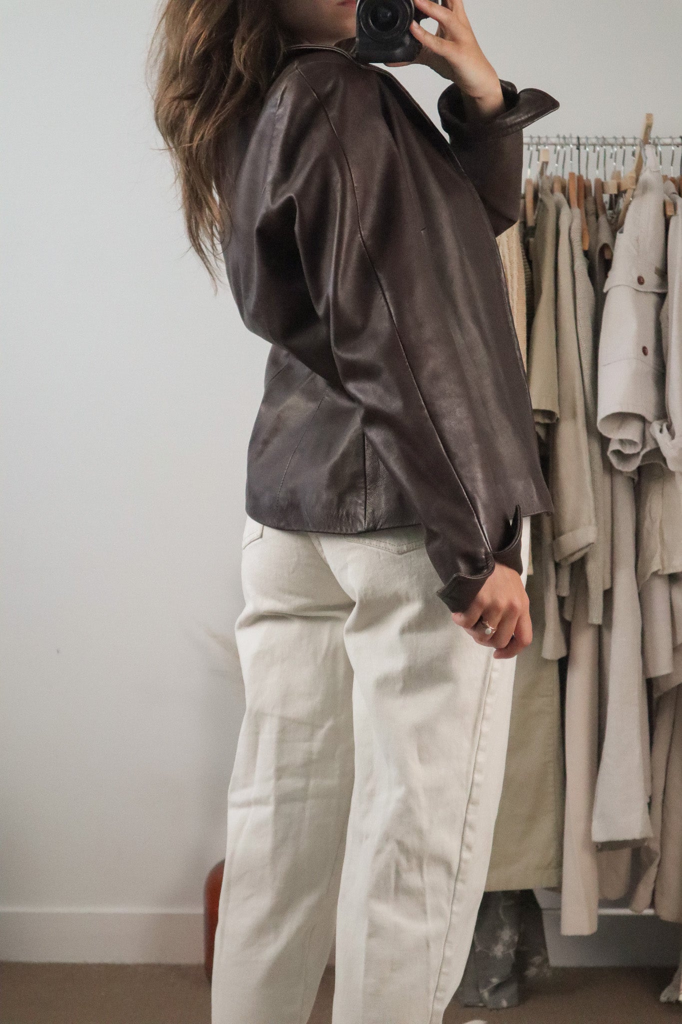 Made in Canada x Vintage x Leather Jacket (S/M)