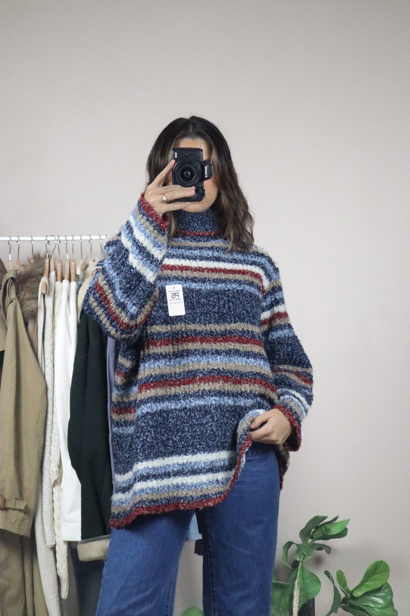 Made in Canada x Vintage x Deadstock Striped Knit (XL/XXL)