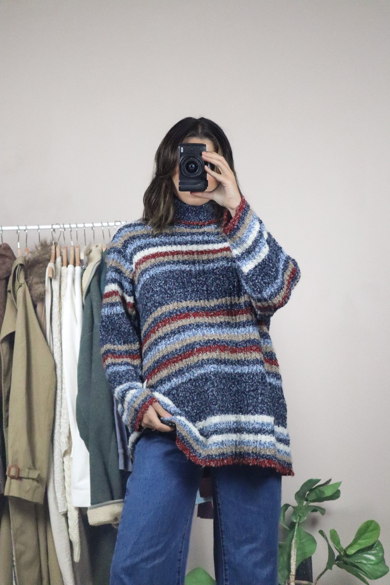 Made in Canada x Vintage x Deadstock Striped Knit (XL/XXL)