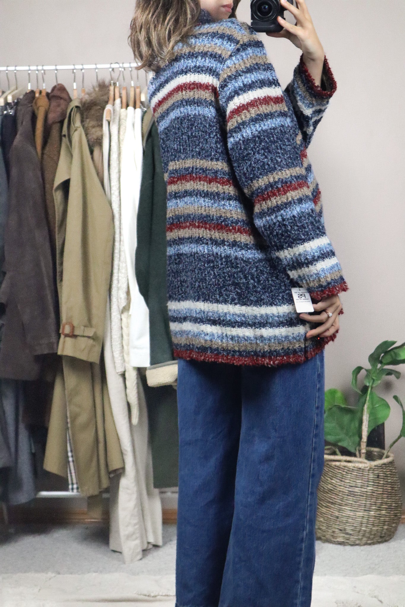 Made in Canada x Vintage x Deadstock Striped Knit (XL/XXL)