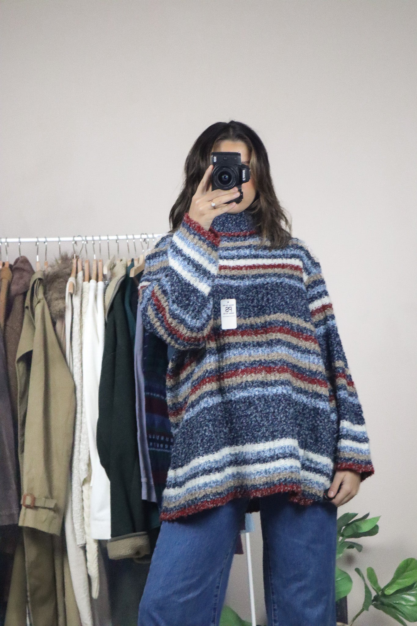 Made in Canada x Vintage x Deadstock Striped Knit (XL/XXL)