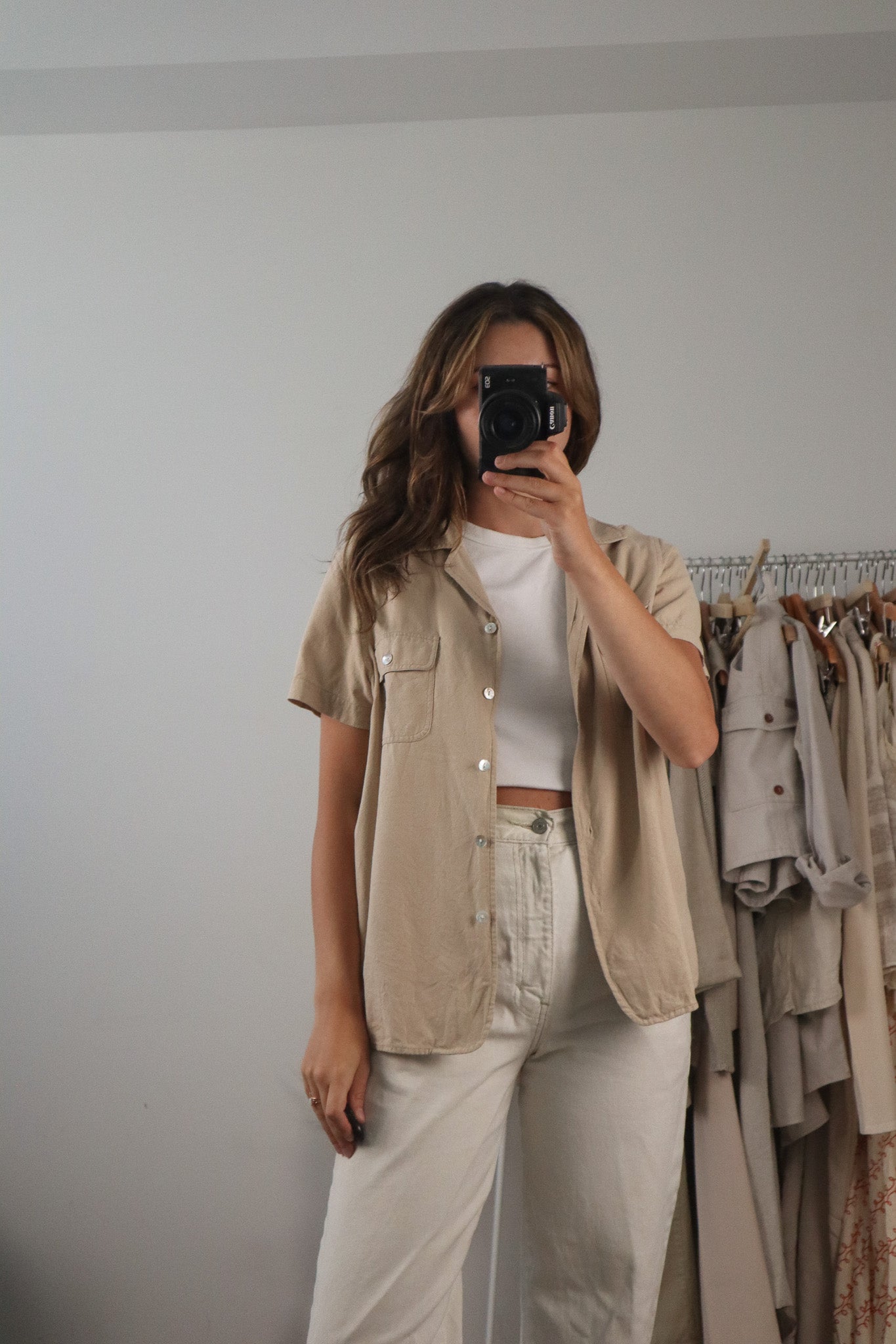 Vintage x Button Up (M)