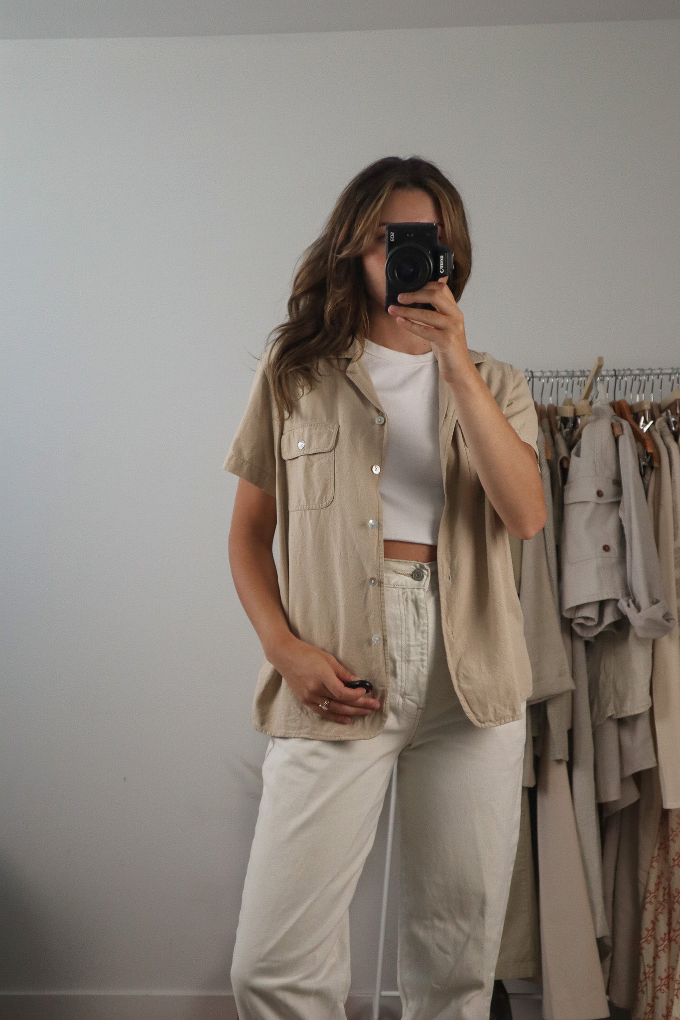 Vintage x Button Up (M)