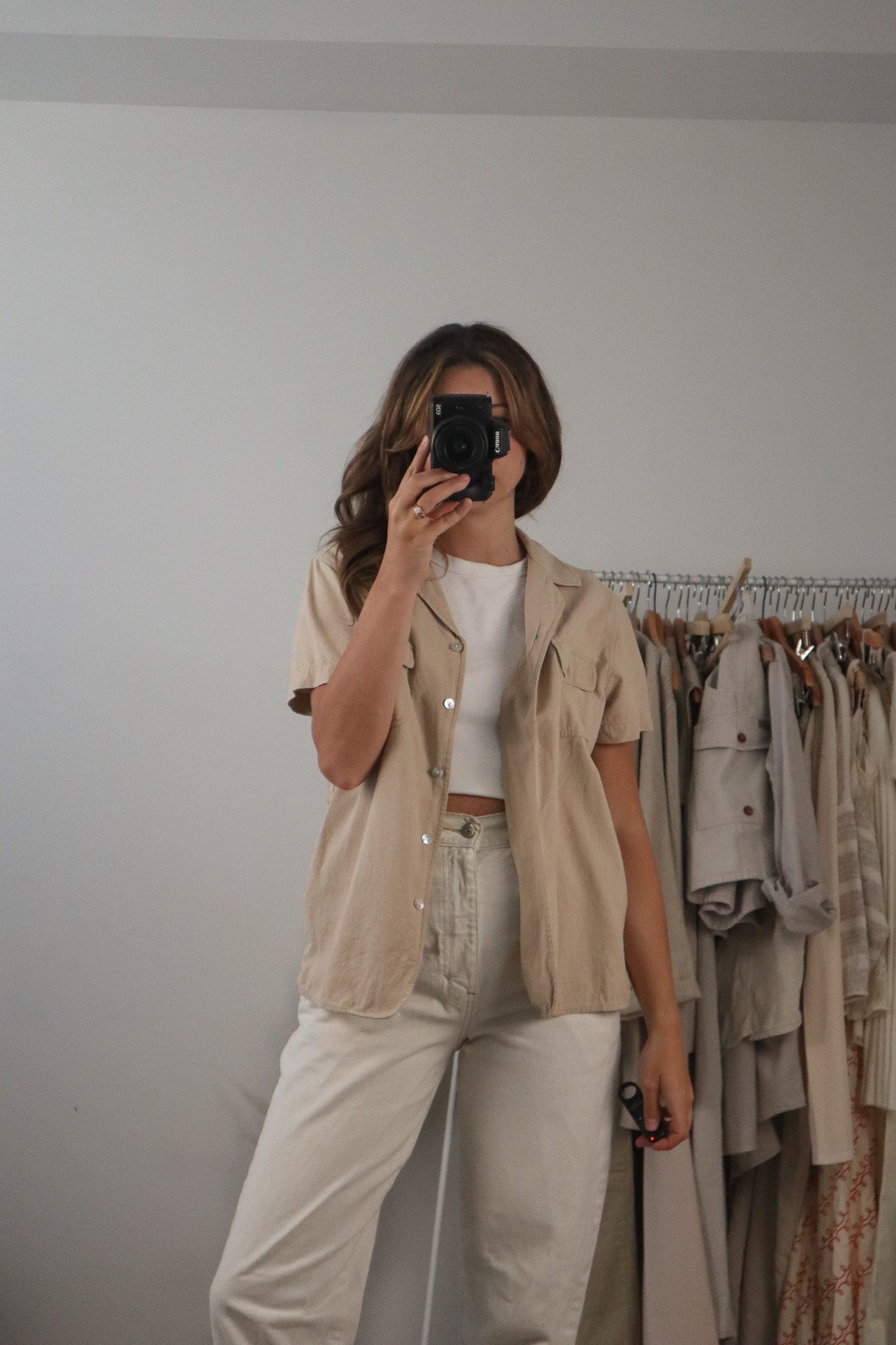 Vintage x Button Up (M)
