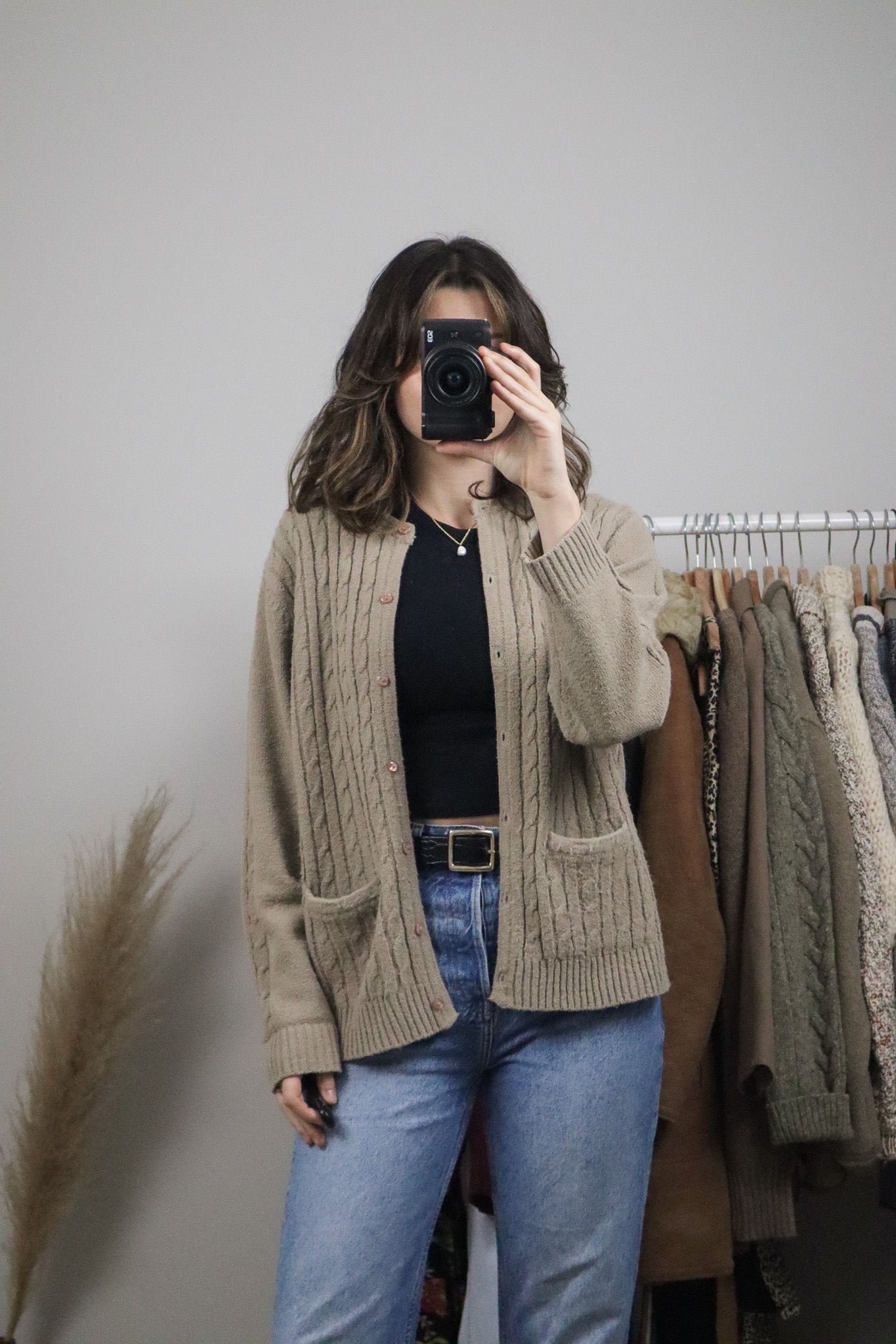 Vintage x Knit Cardigan (S/M)