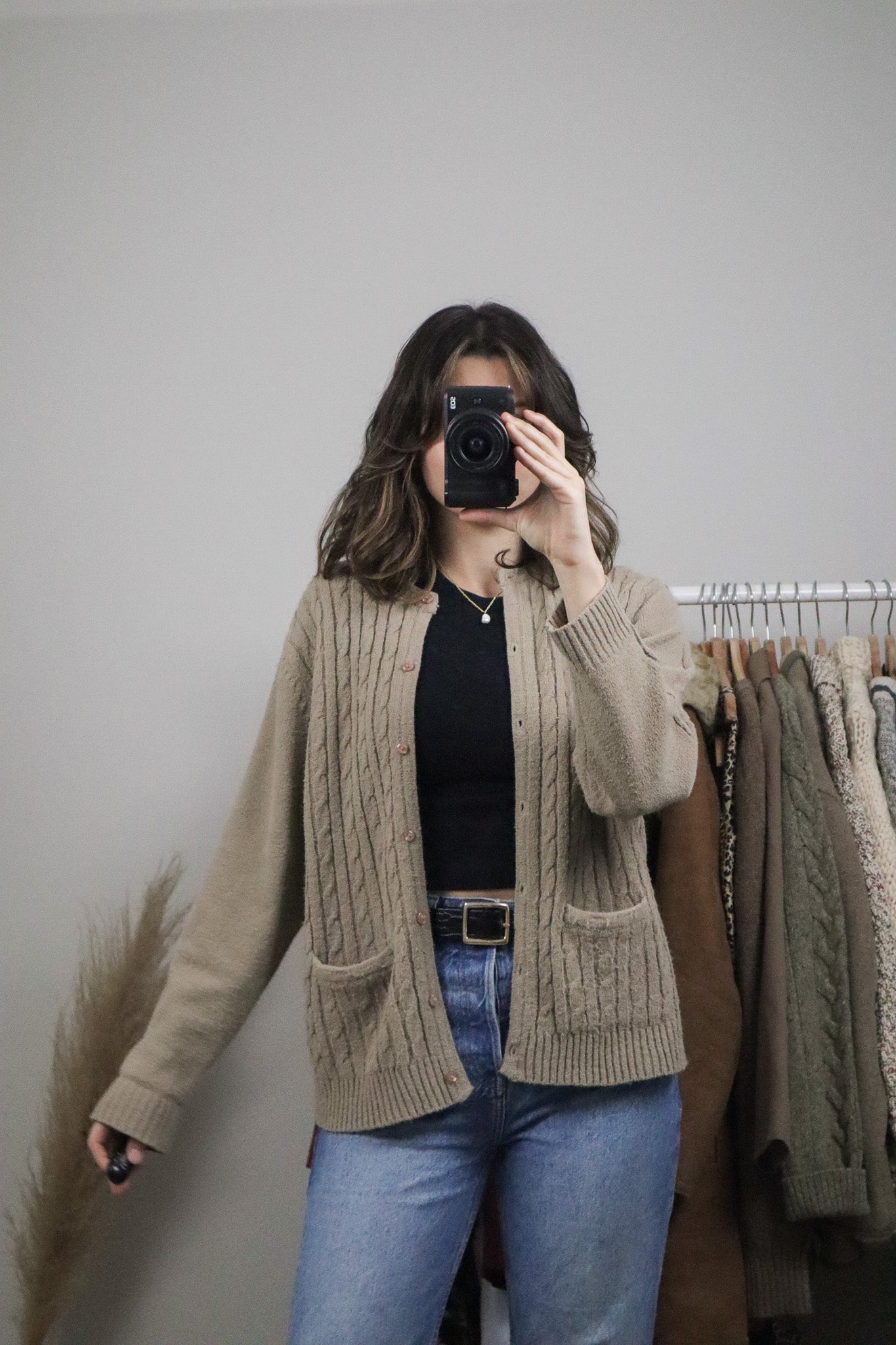 Vintage x Knit Cardigan (S/M)