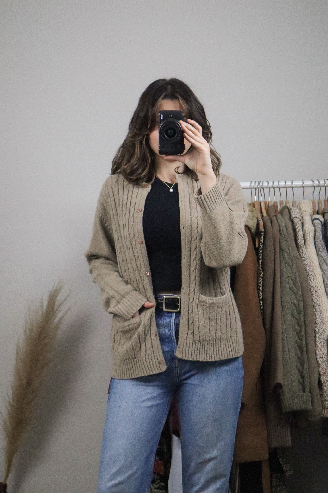 Vintage x Knit Cardigan (S/M)