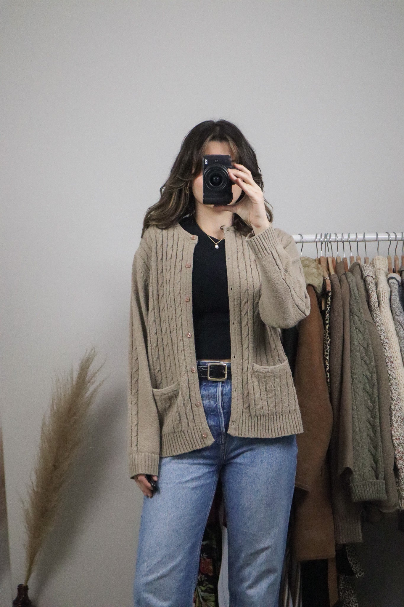 Vintage x Knit Cardigan (S/M)