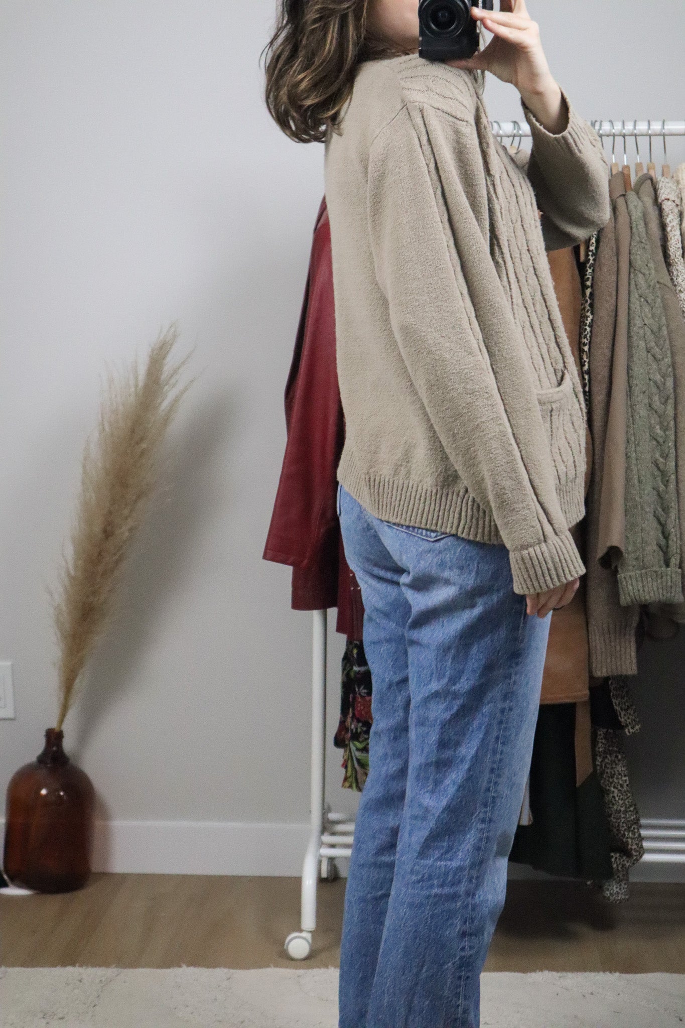Vintage x Knit Cardigan (S/M)