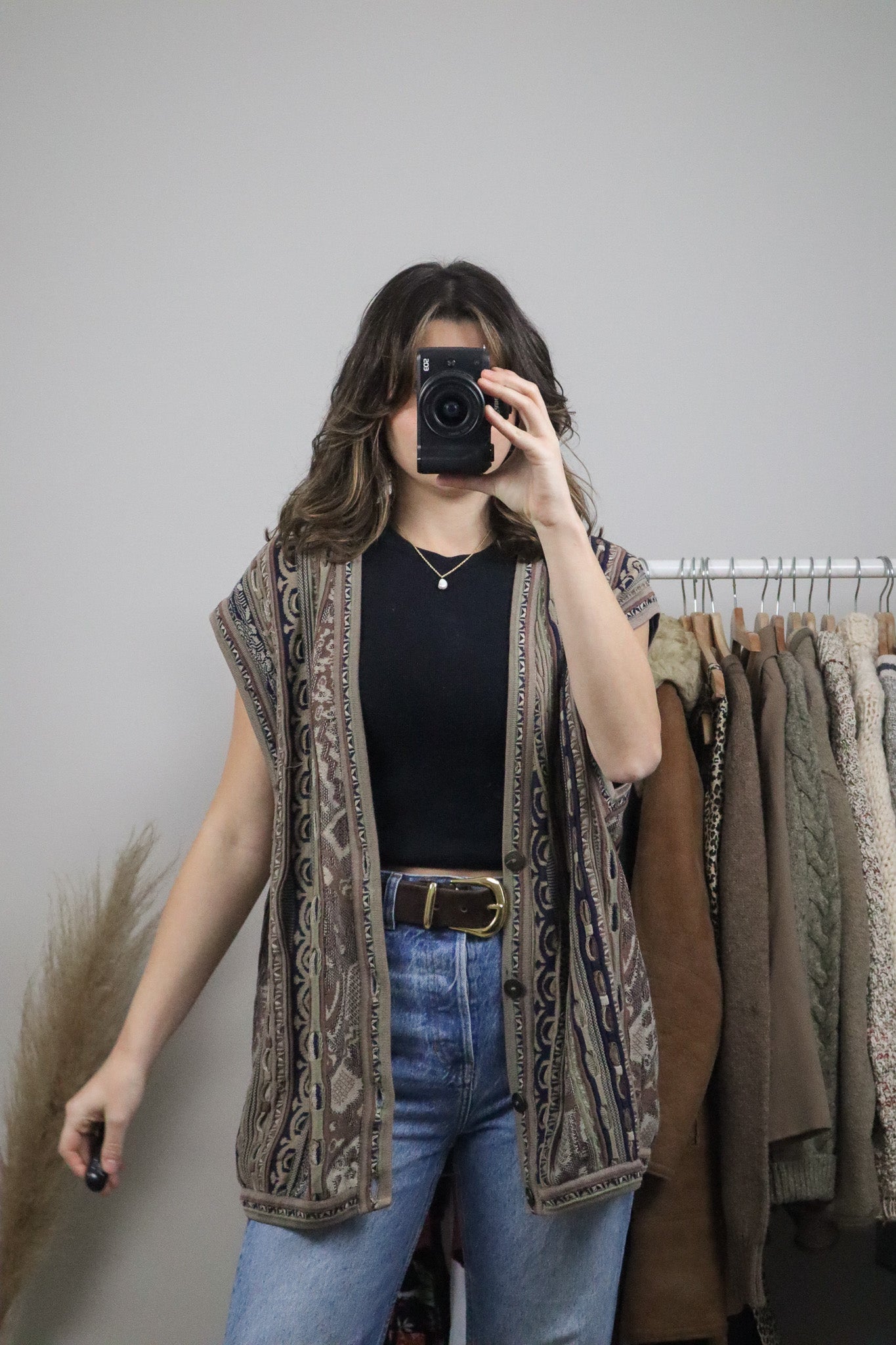 Made in Canada x Vintage x 3D print Vest (XL)