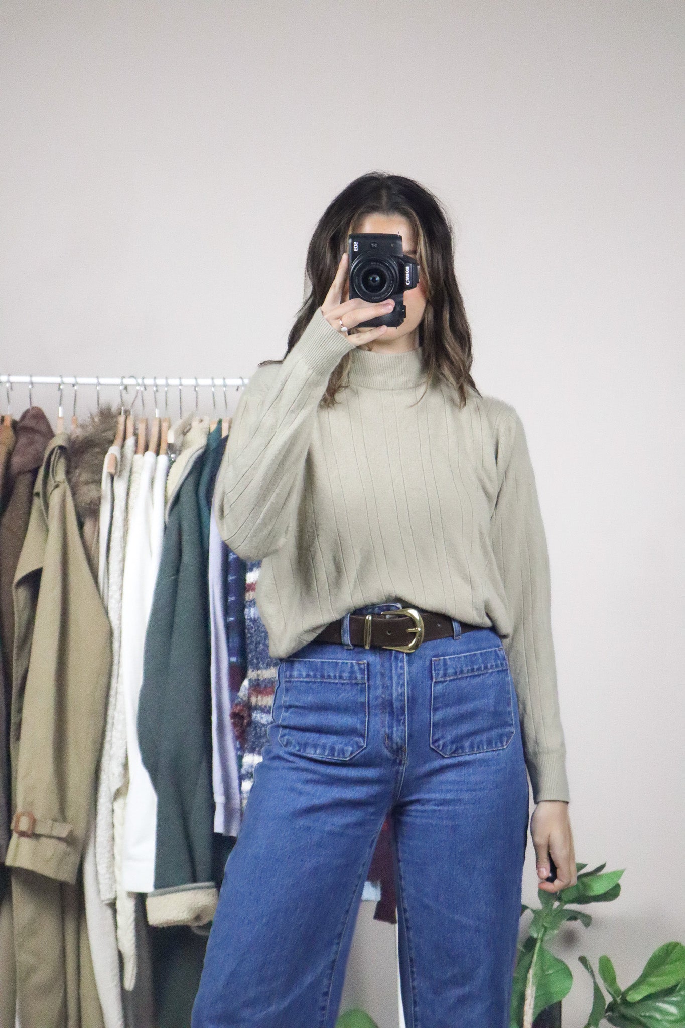Vintage x Mock-Neck (M)