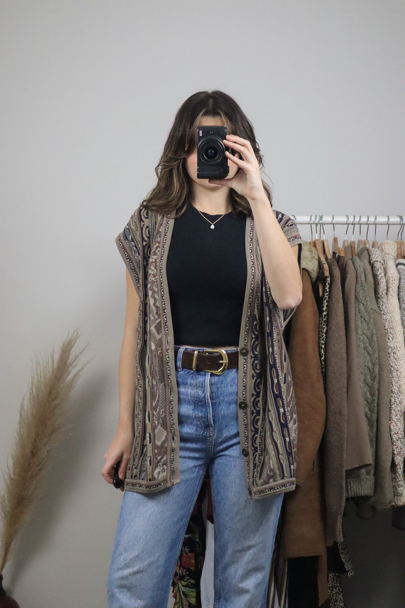 Made in Canada x Vintage x 3D print Vest (XL)