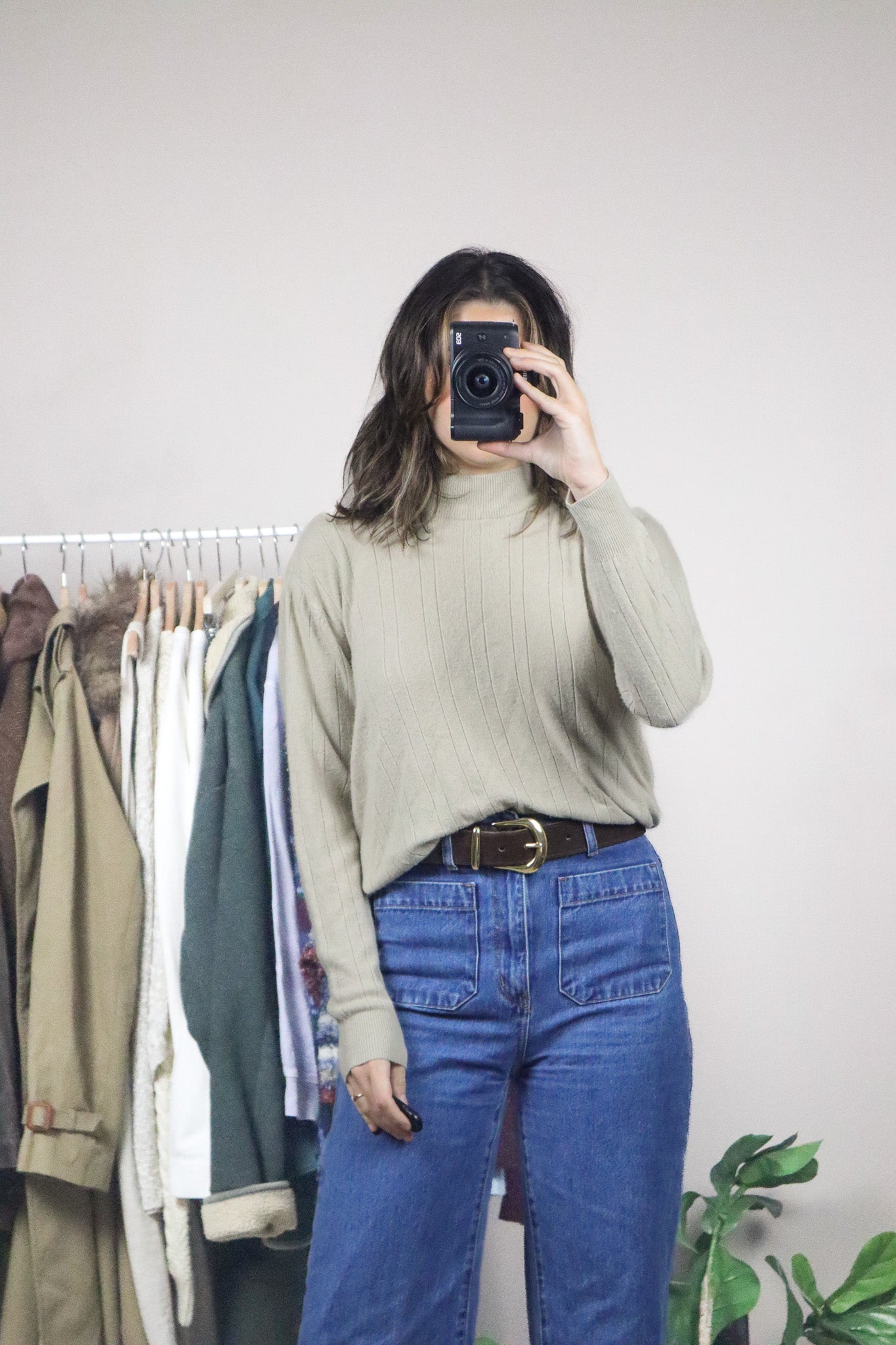 Vintage x Mock-Neck (M)