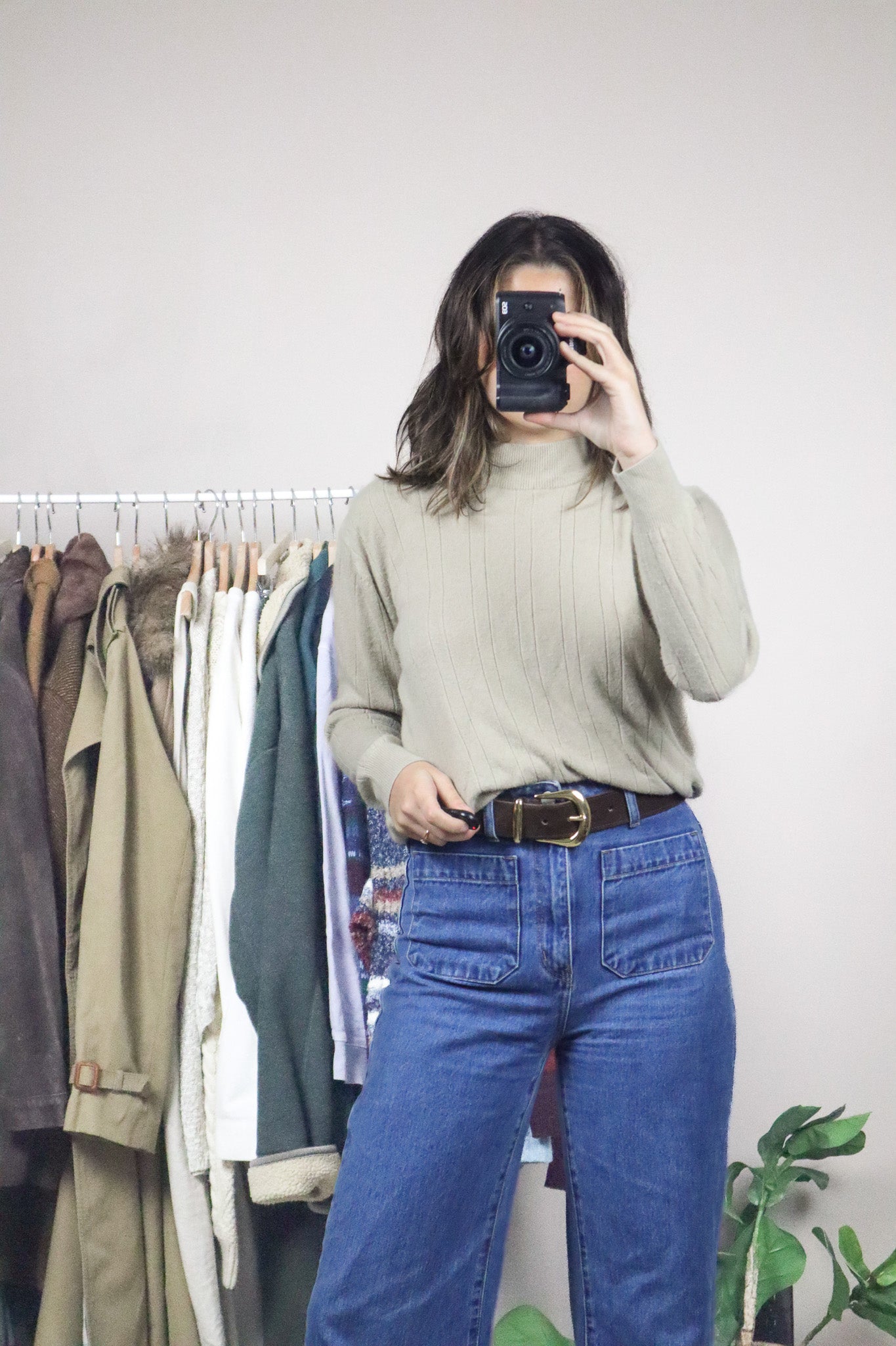 Vintage x Mock-Neck (M)