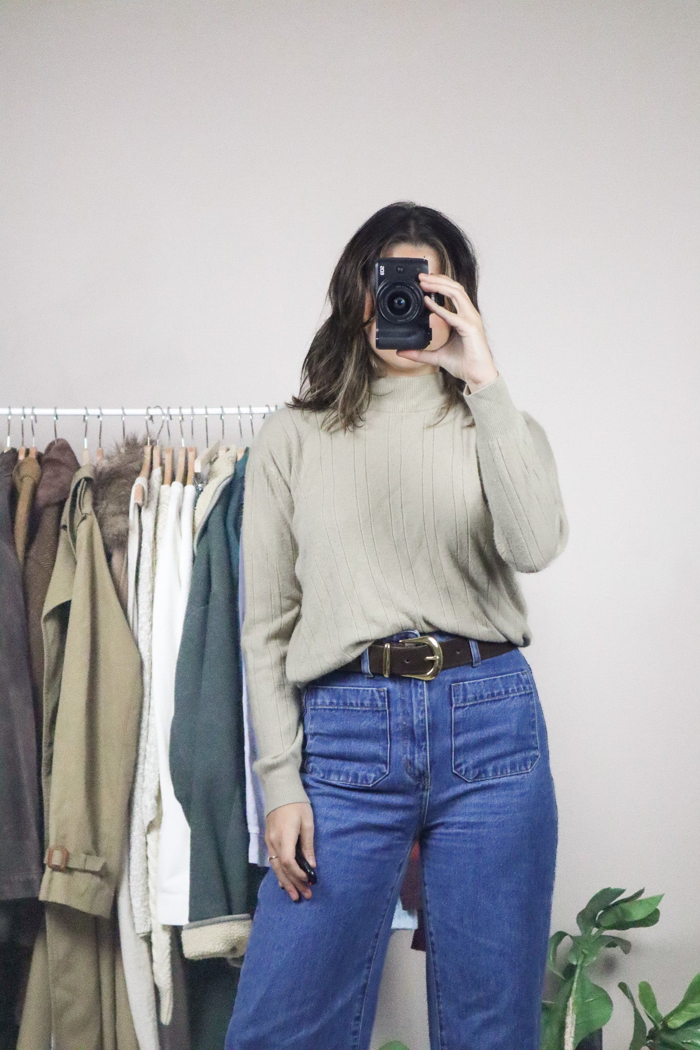 Vintage x Mock-Neck (M)