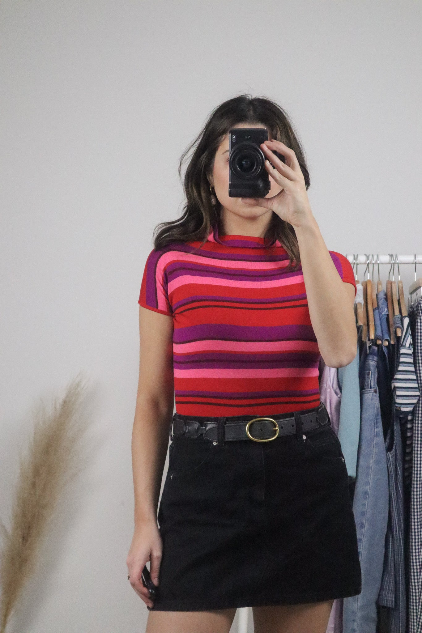 Made in Italy x Vintage x Dolce & Gabbana Merino Wool Striped Top (S)