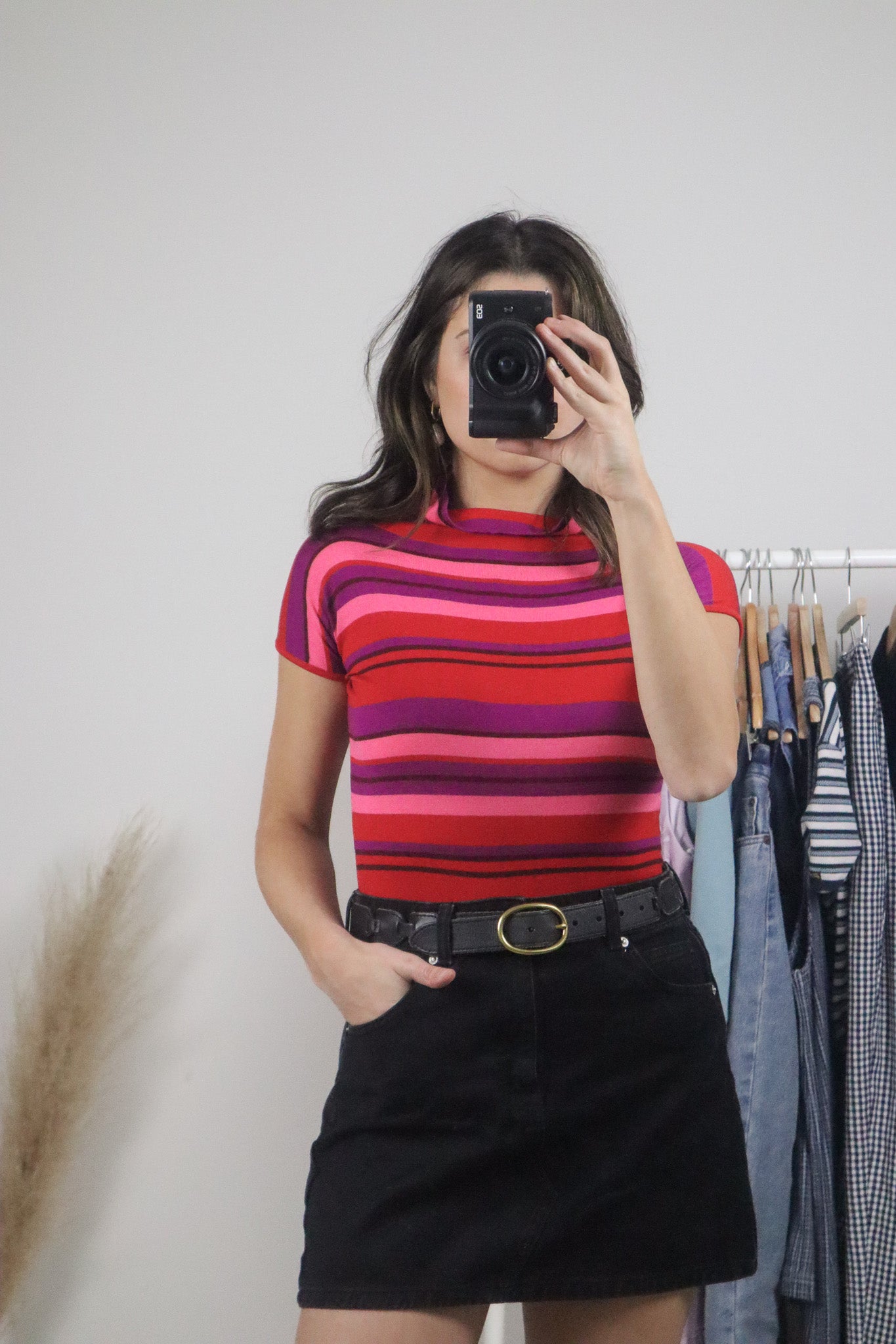 Made in Italy x Vintage x Dolce & Gabbana Merino Wool Striped Top (S)