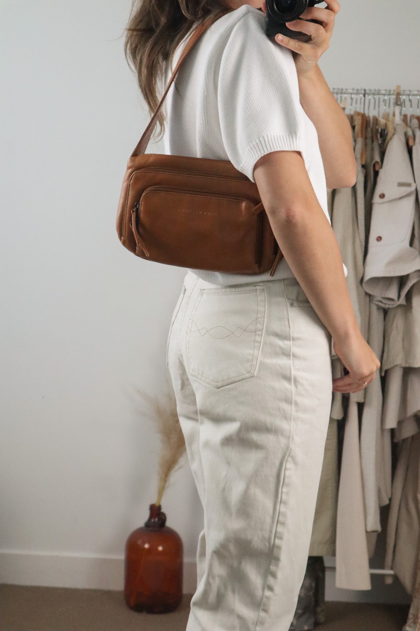 Vintage x Leather Shoulder Bag