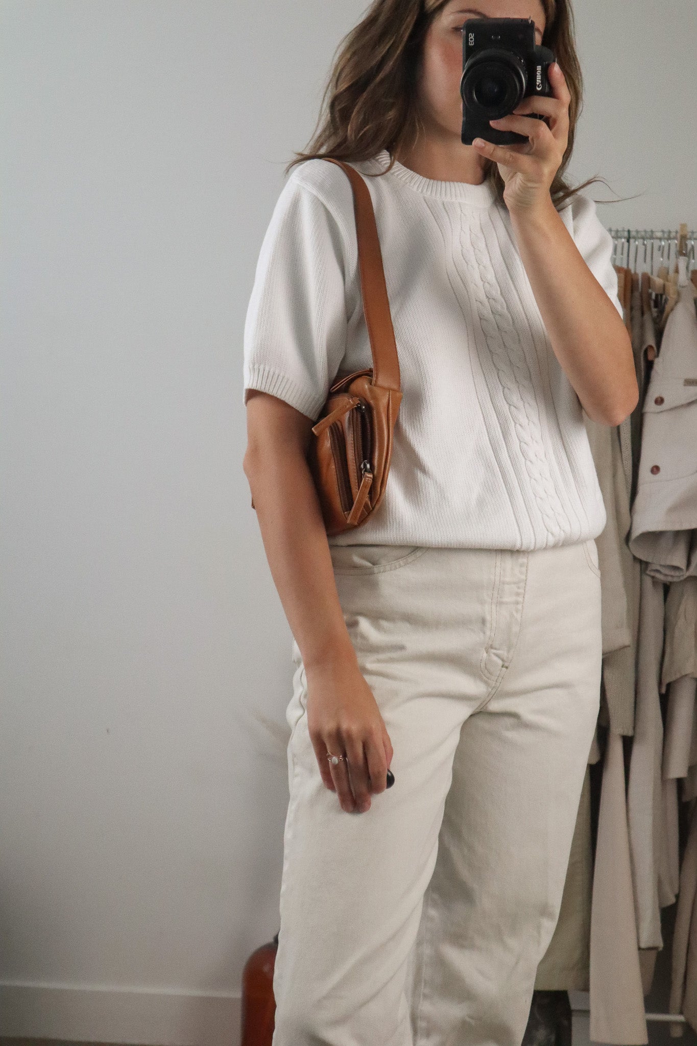 Vintage x Leather Shoulder Bag