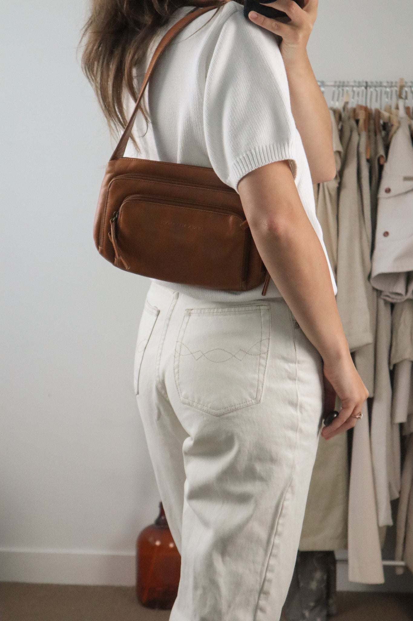 Vintage x Leather Shoulder Bag