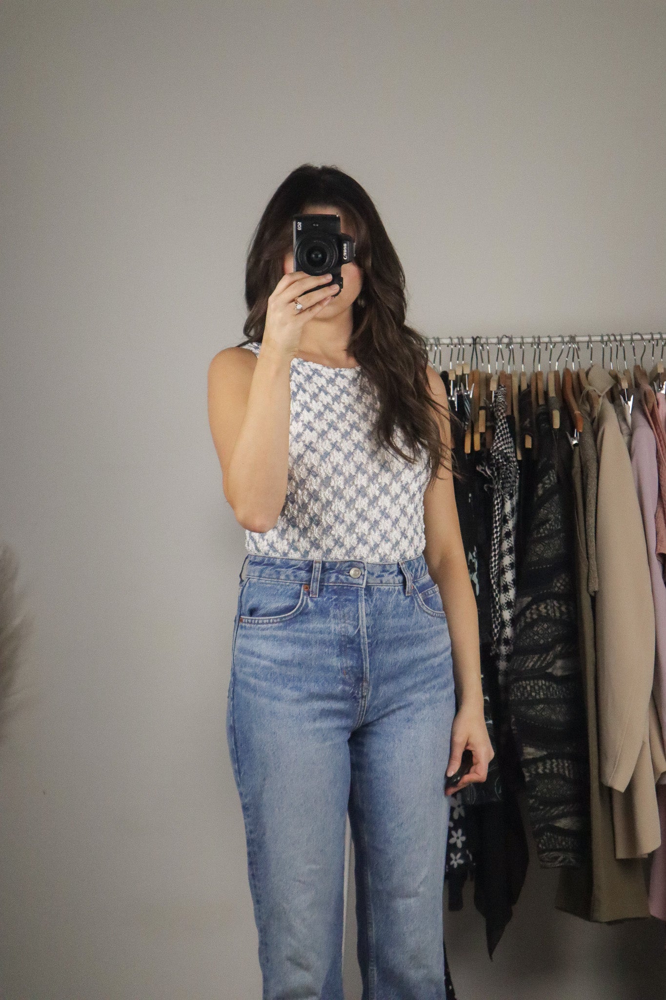Made in Canada x Vintage x Mesh Tank (XS/S)