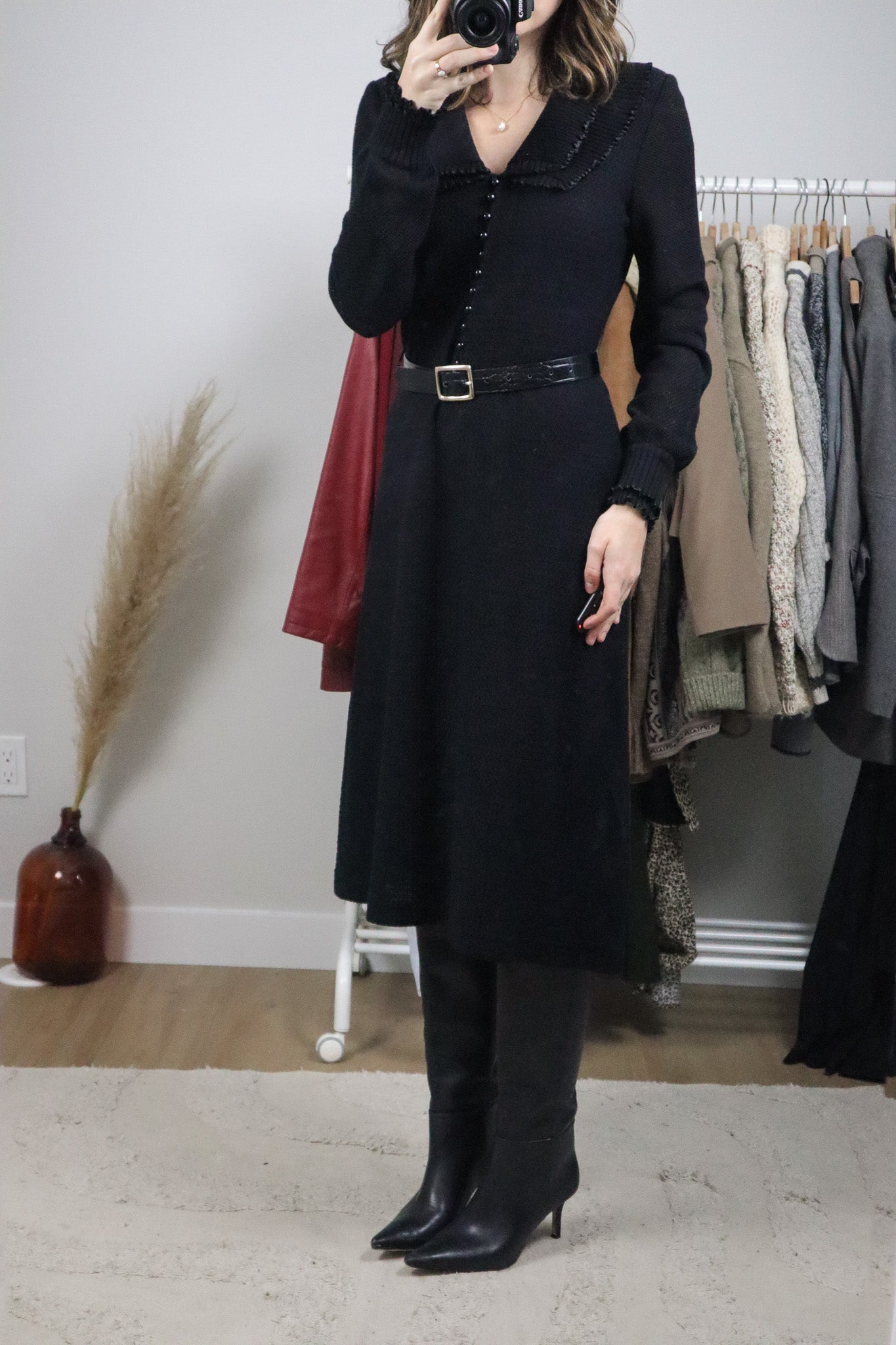 Made in Italy x Vintage x Wool Knit Maxi Dress (8)