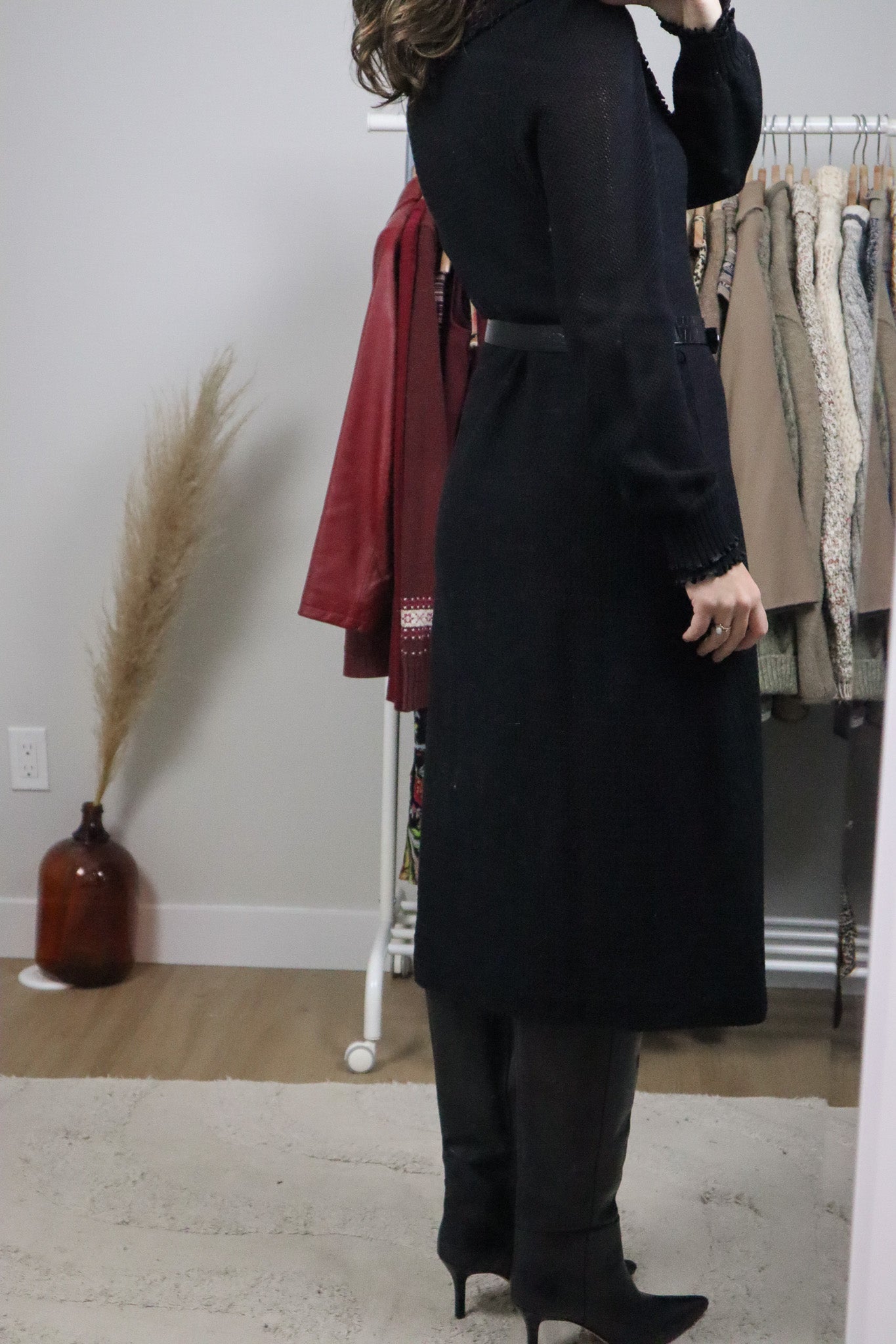 Made in Italy x Vintage x Wool Knit Maxi Dress (8)