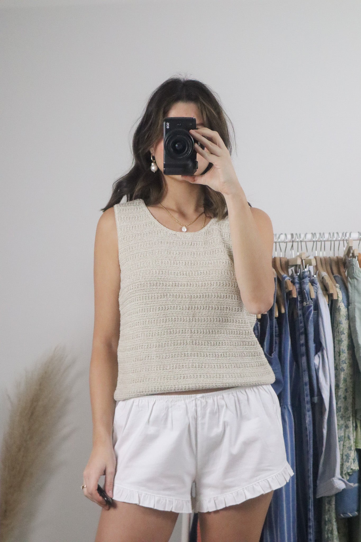 Made in Canada x Vintage x Knit Tank (M)