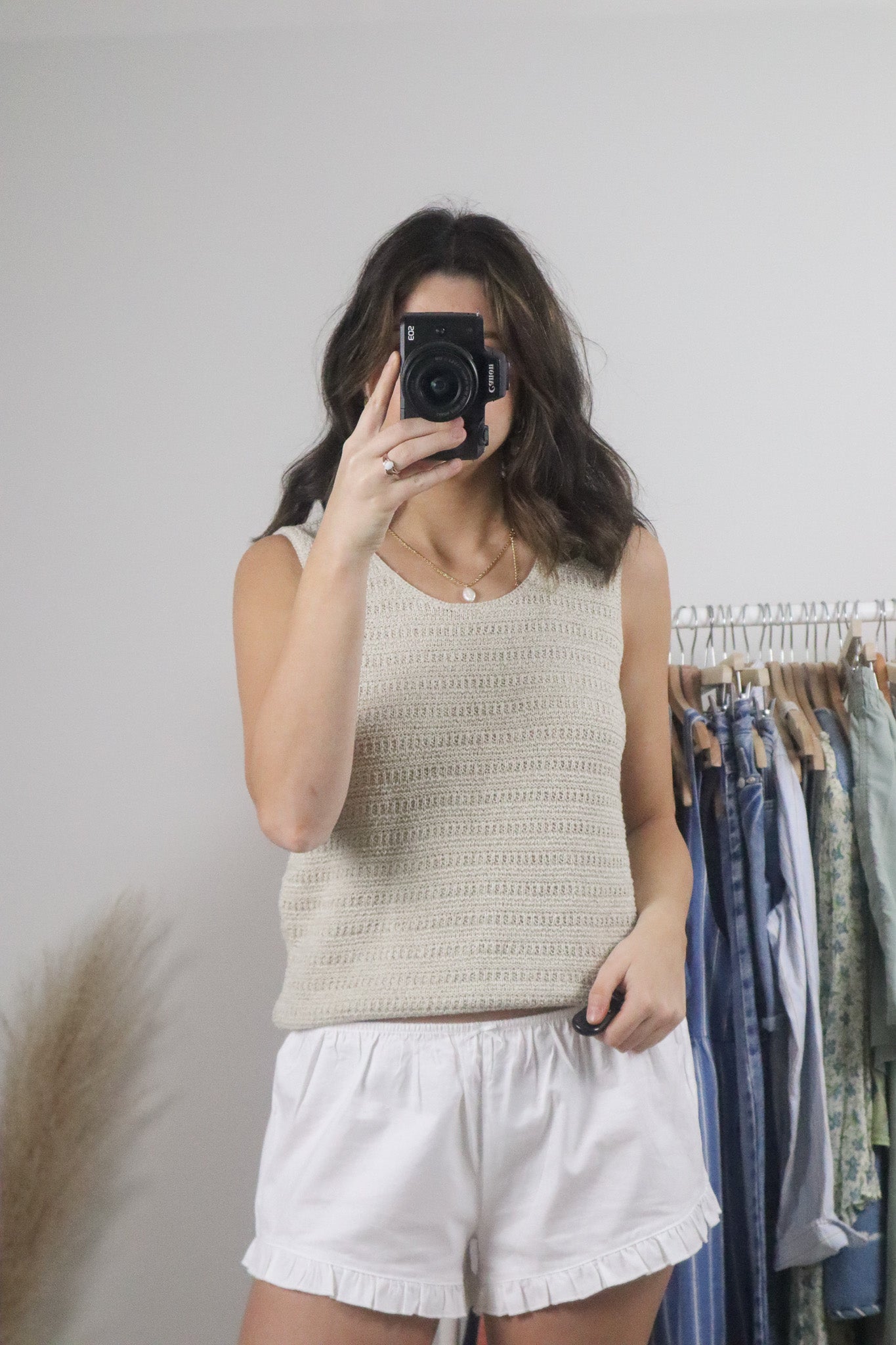 Made in Canada x Vintage x Knit Tank (M)