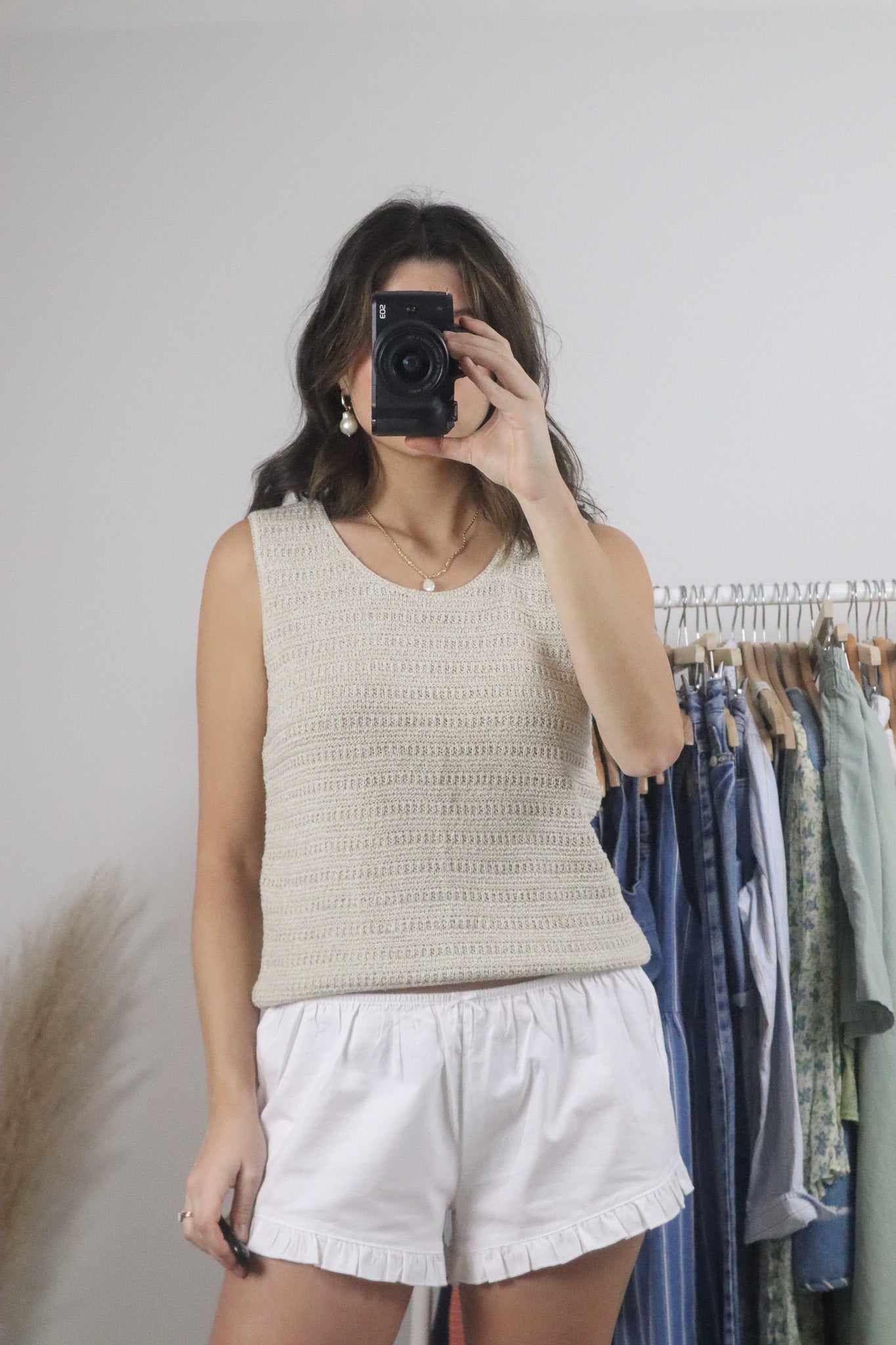 Made in Canada x Vintage x Knit Tank (M)