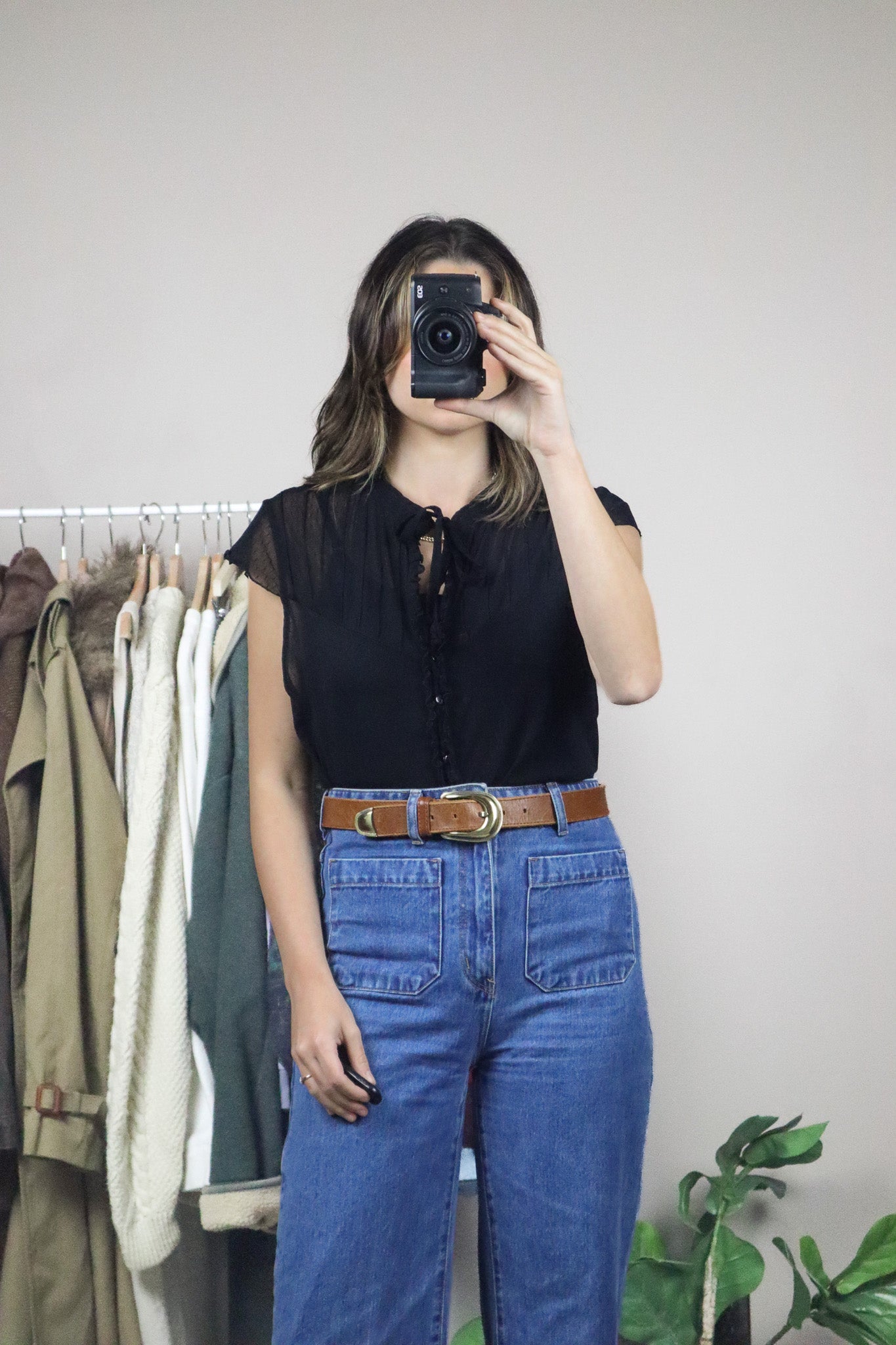 Vintage x Lace Blouse (L)