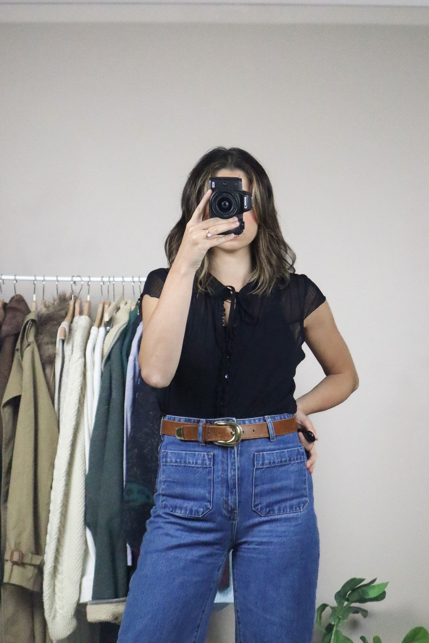 Vintage x Lace Blouse (L)