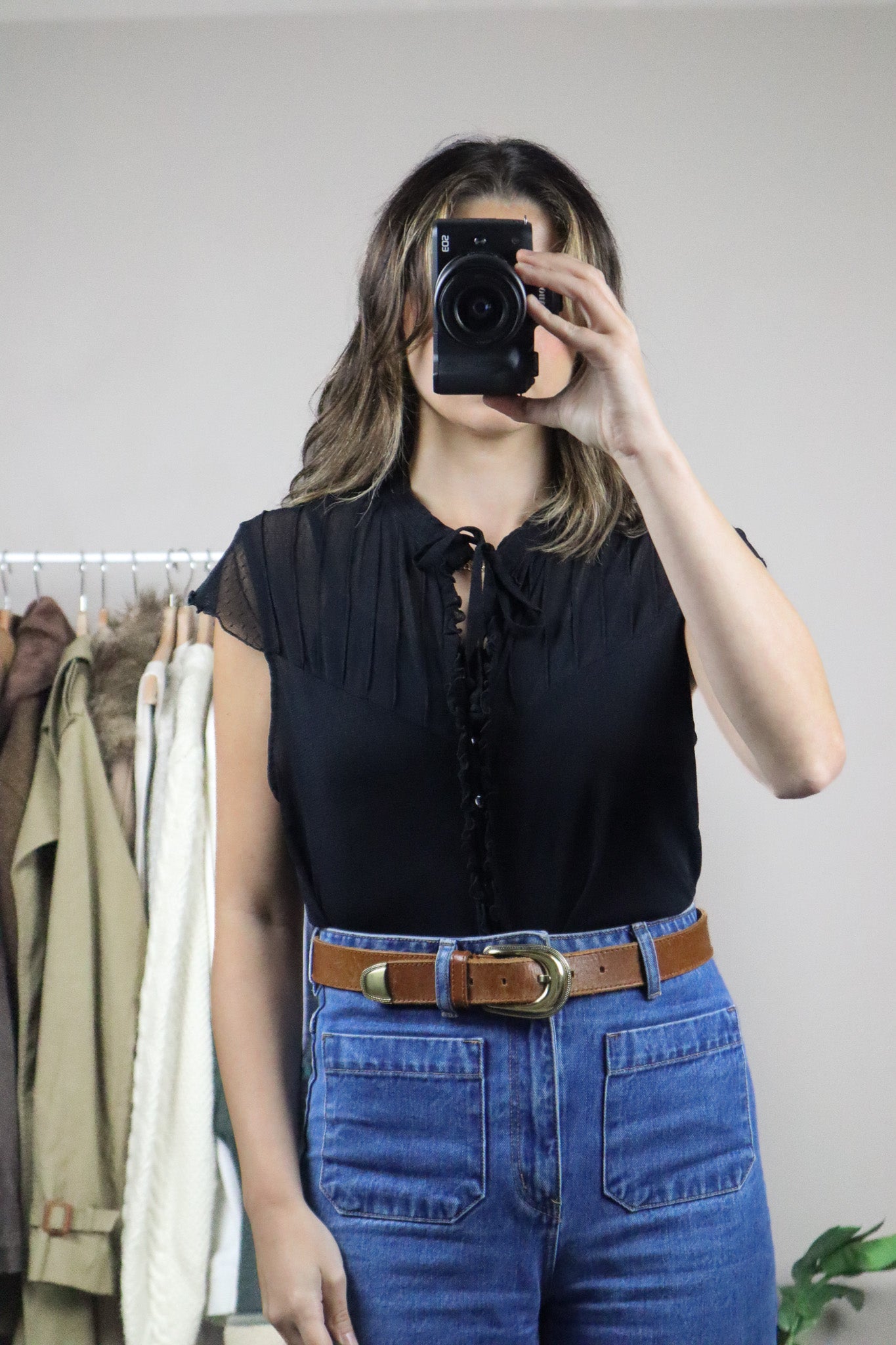 Vintage x Lace Blouse (L)