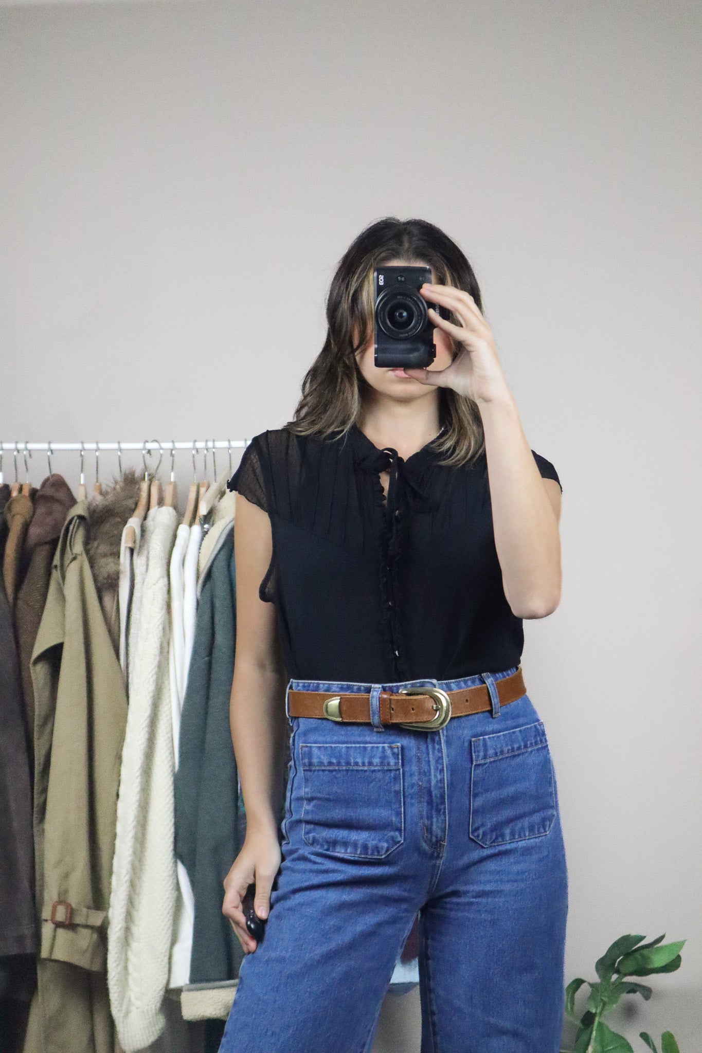 Vintage x Lace Blouse (L)