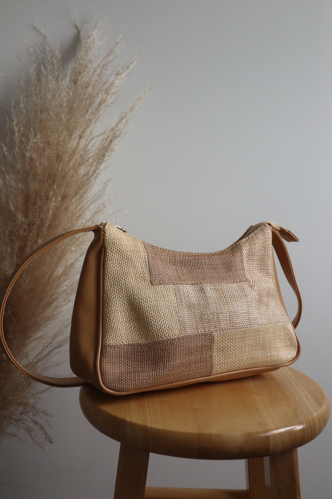 Vintage x Patchwork Woven Purse