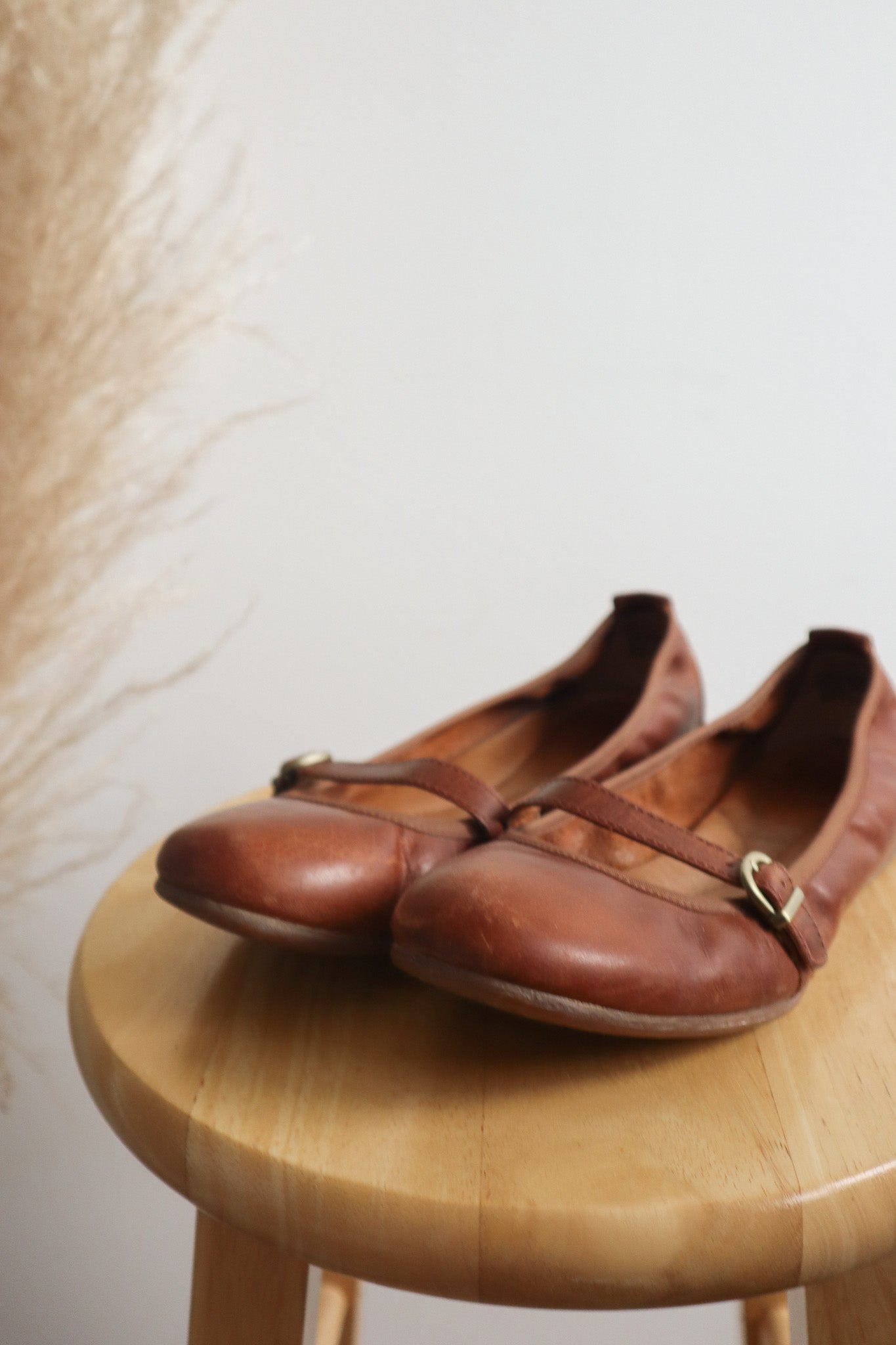 Leather x Ballet Flats (7/7.5)