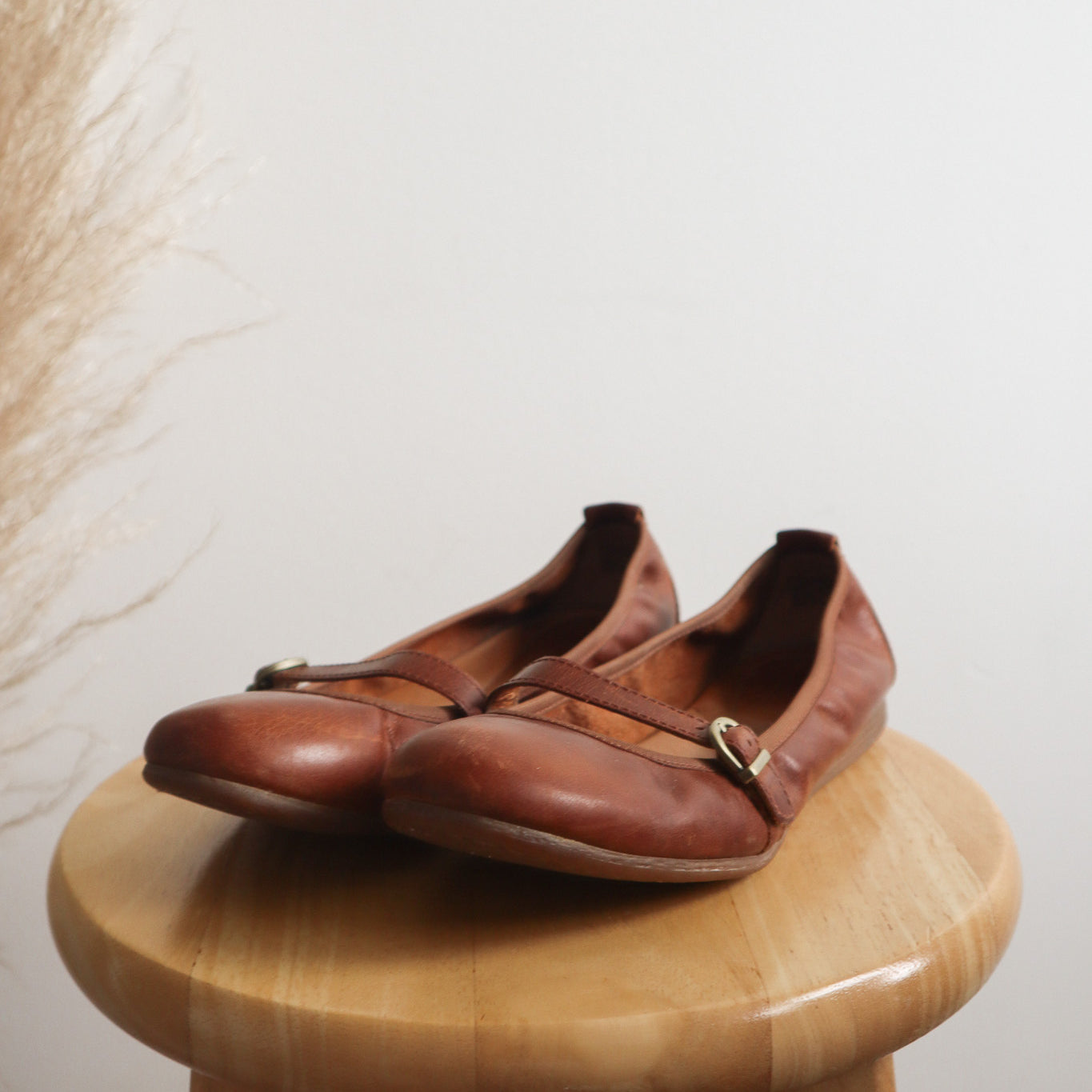 Leather x Ballet Flats (7/7.5)
