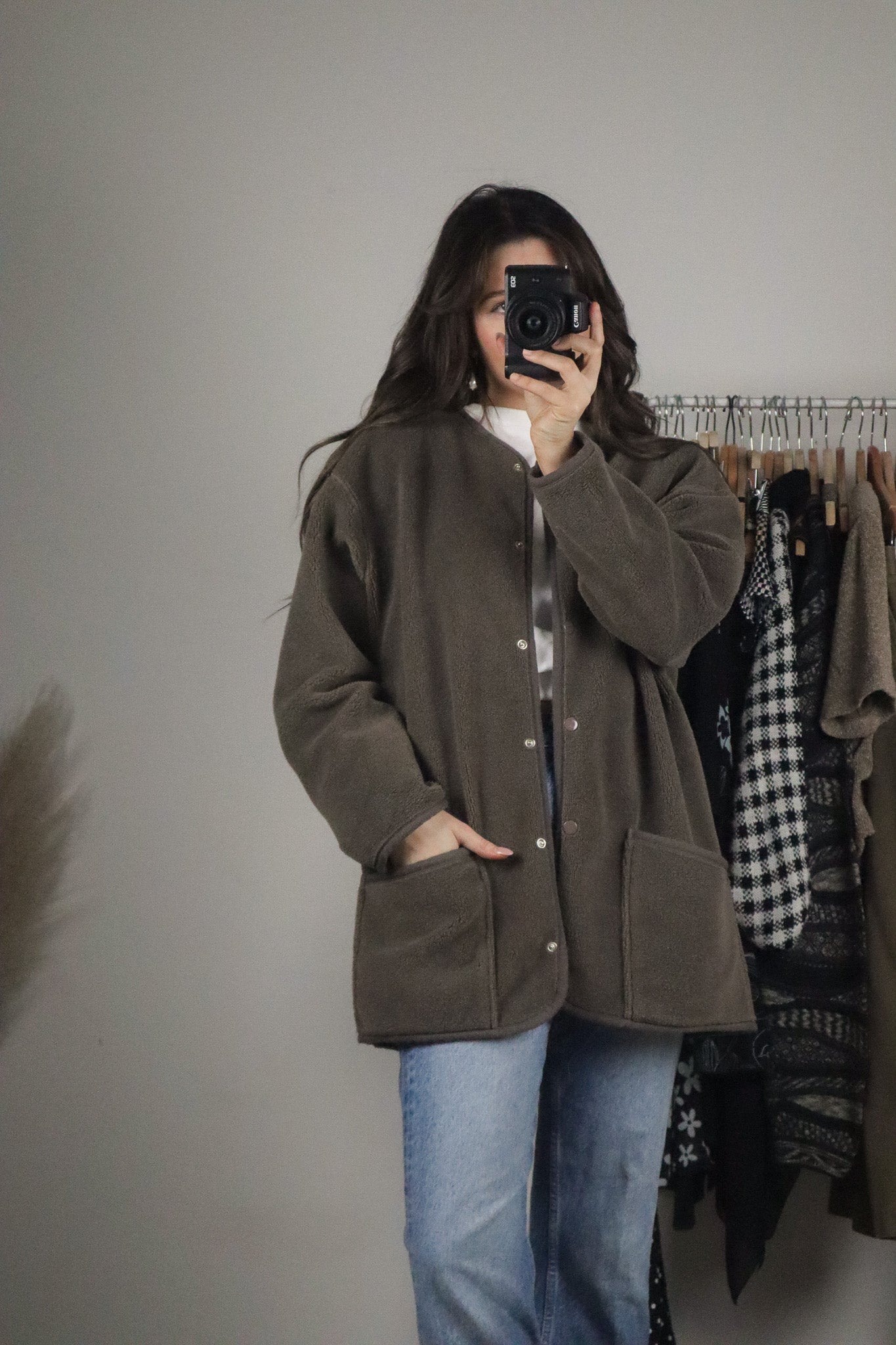 Made in USA x Vintage x Fleece Liner Jacker (4/6)
