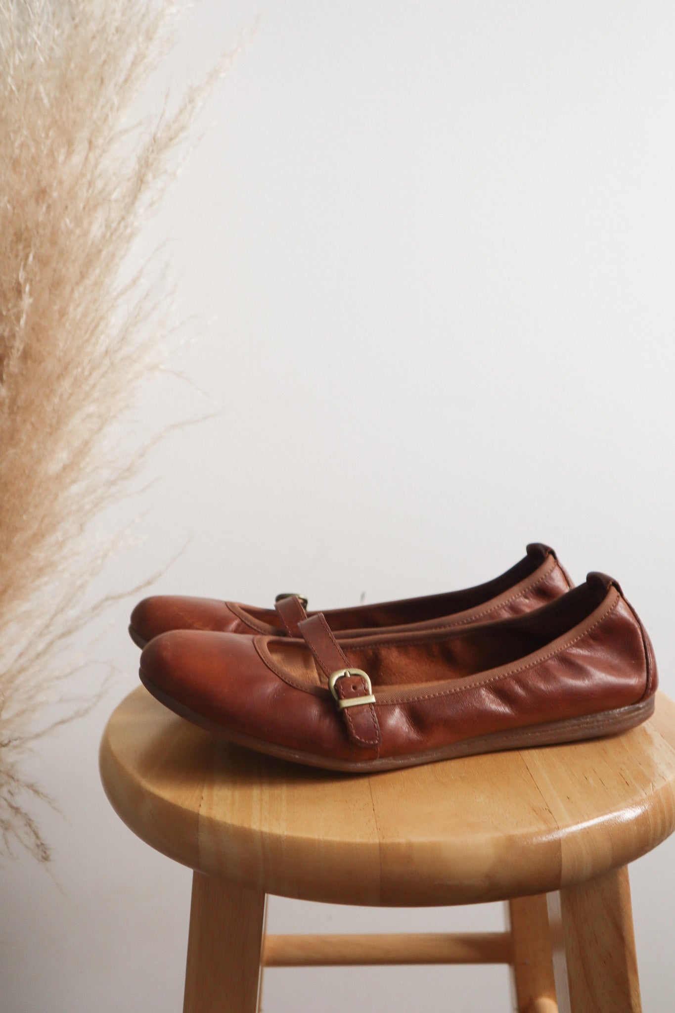 Leather x Ballet Flats (7/7.5)