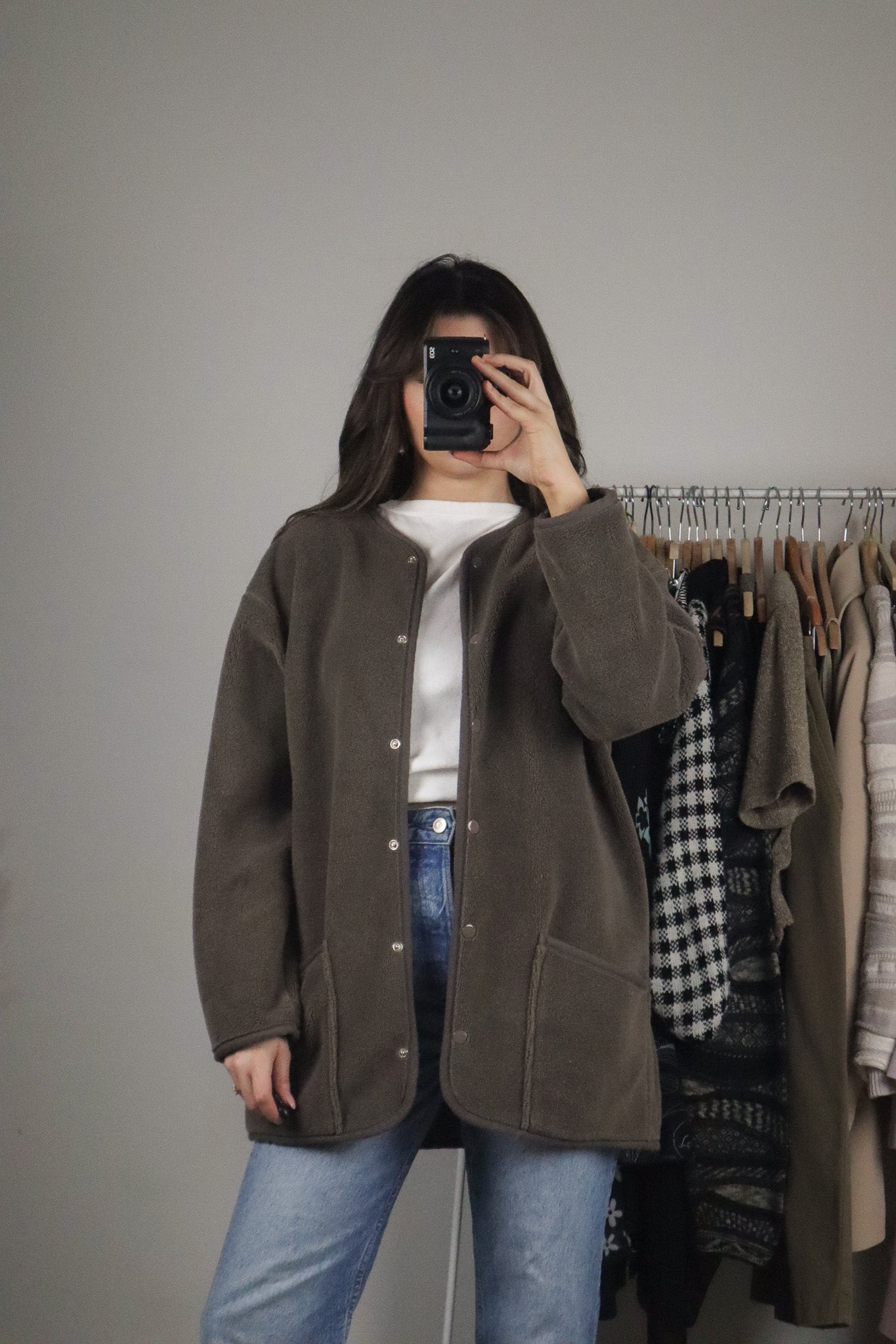 Made in USA x Vintage x Fleece Liner Jacker (4/6)