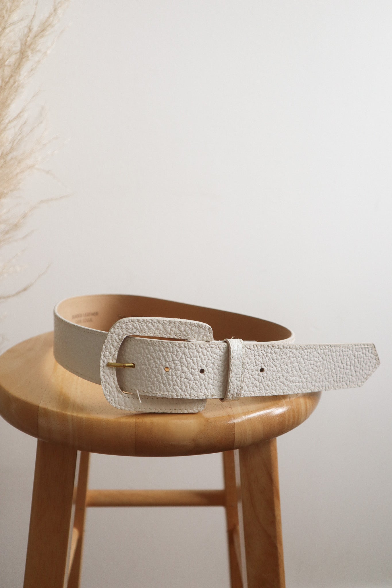 Made in Canada x Vintage x Leather Belt (XS/S)