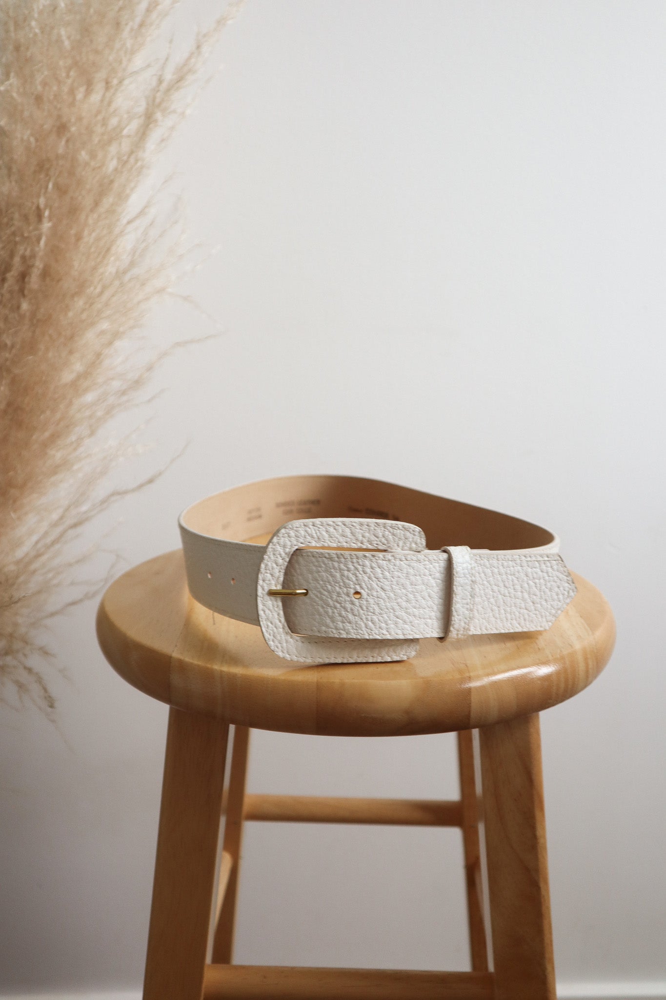 Made in Canada x Vintage x Leather Belt (XS/S)