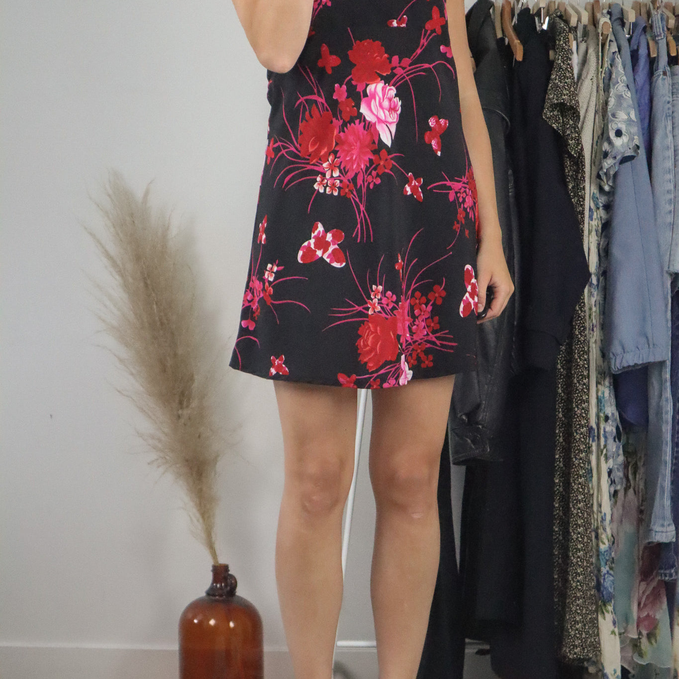 Vintage x Floral Dress (4/6)