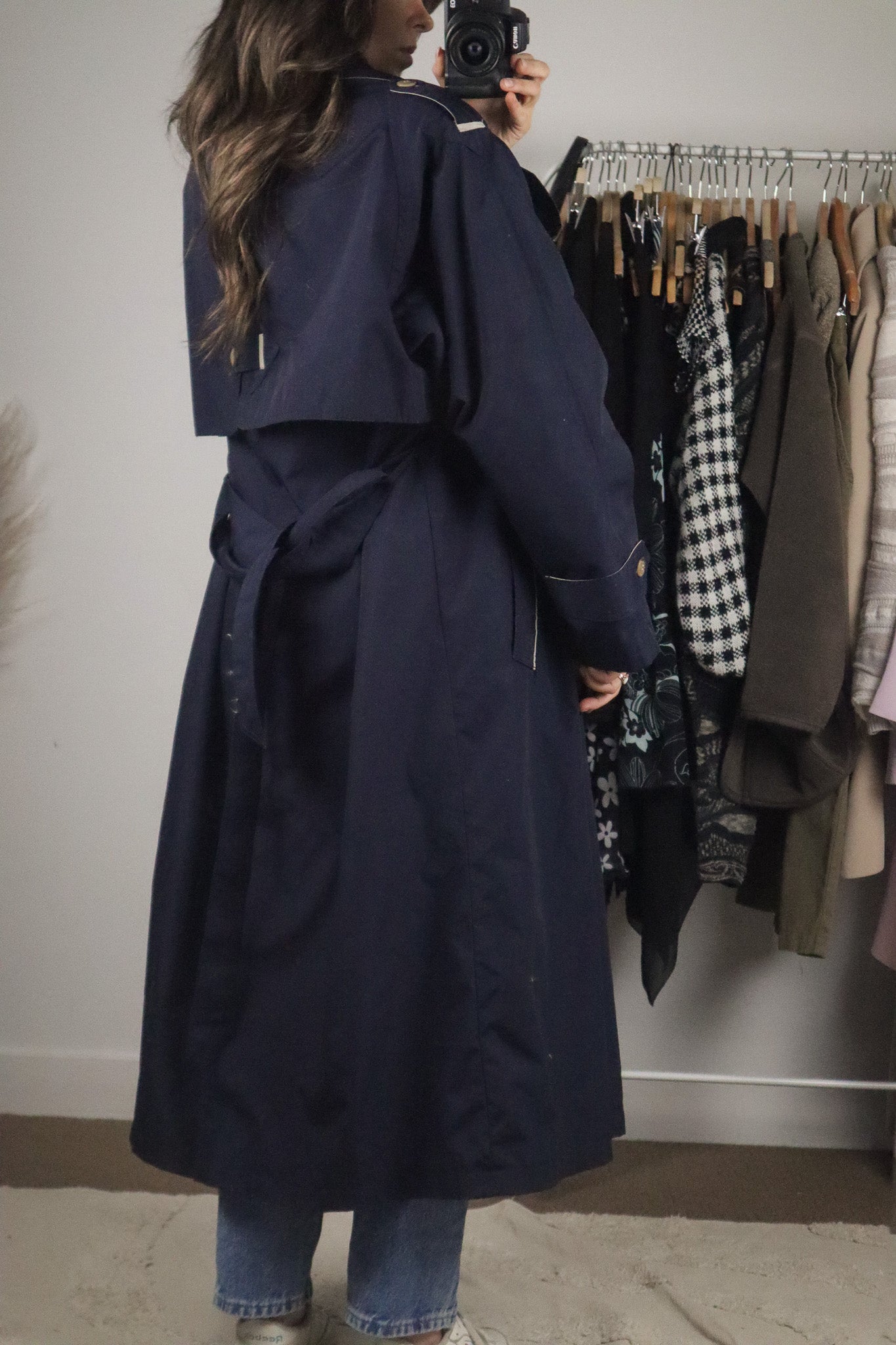 Vintage x Trench Coat (L/XL)