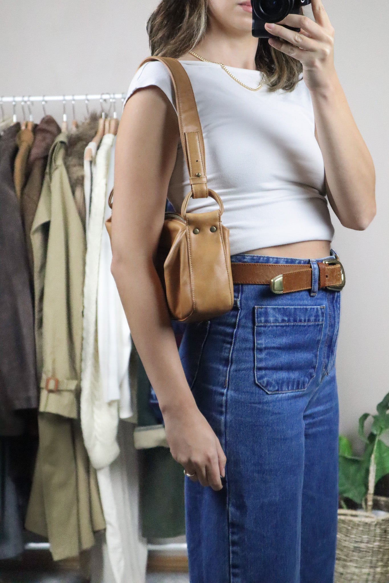 Vintage x Derek Alexander Leather Purse