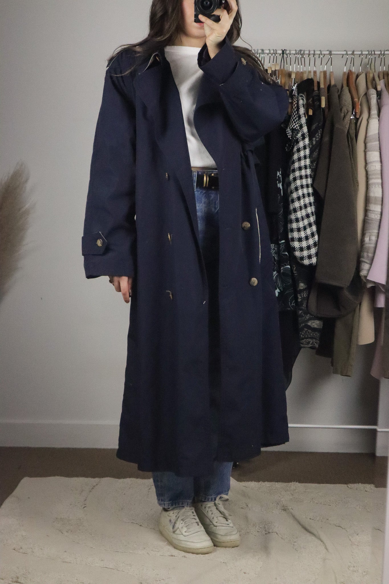 Vintage x Trench Coat (L/XL)