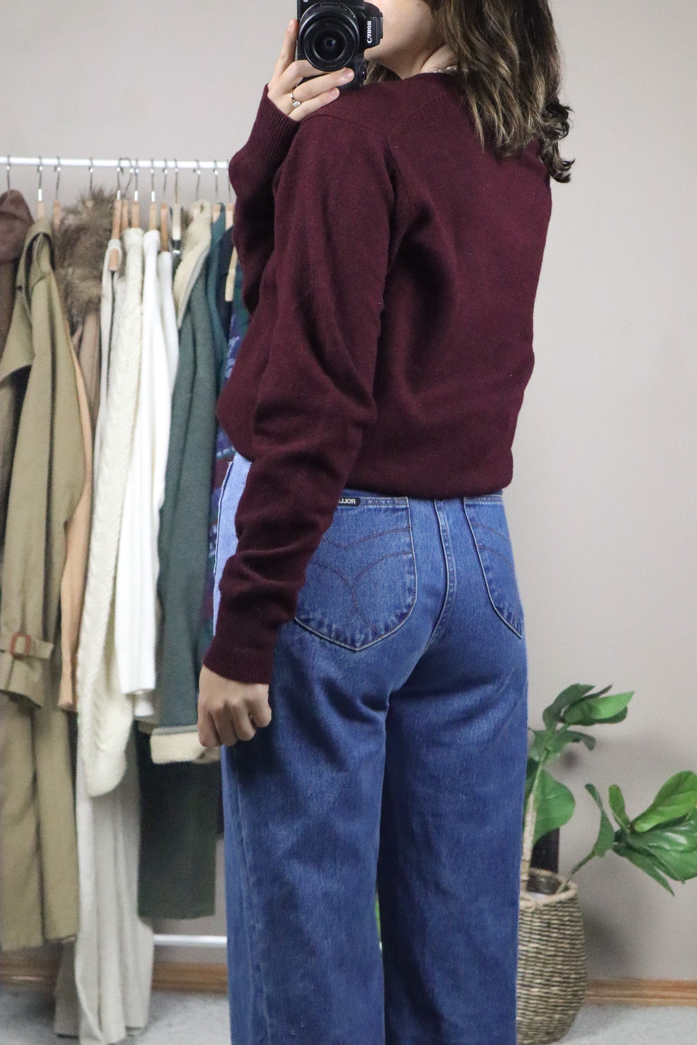 Vintage x Wool V-Neck (S/M)