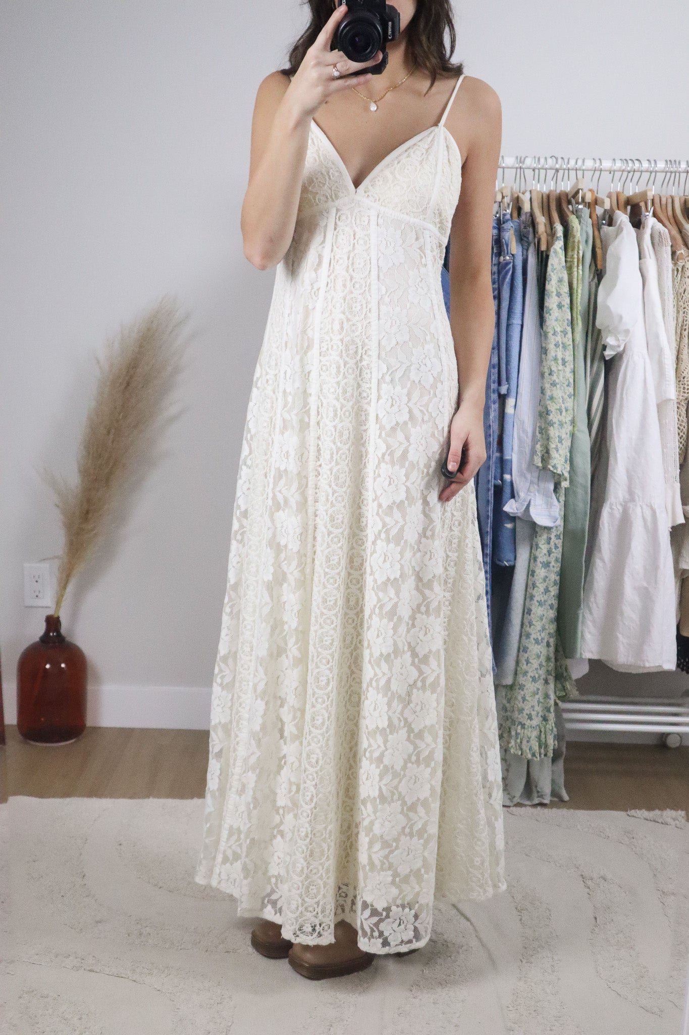 Vintage x Lace Maxi Dress (8)